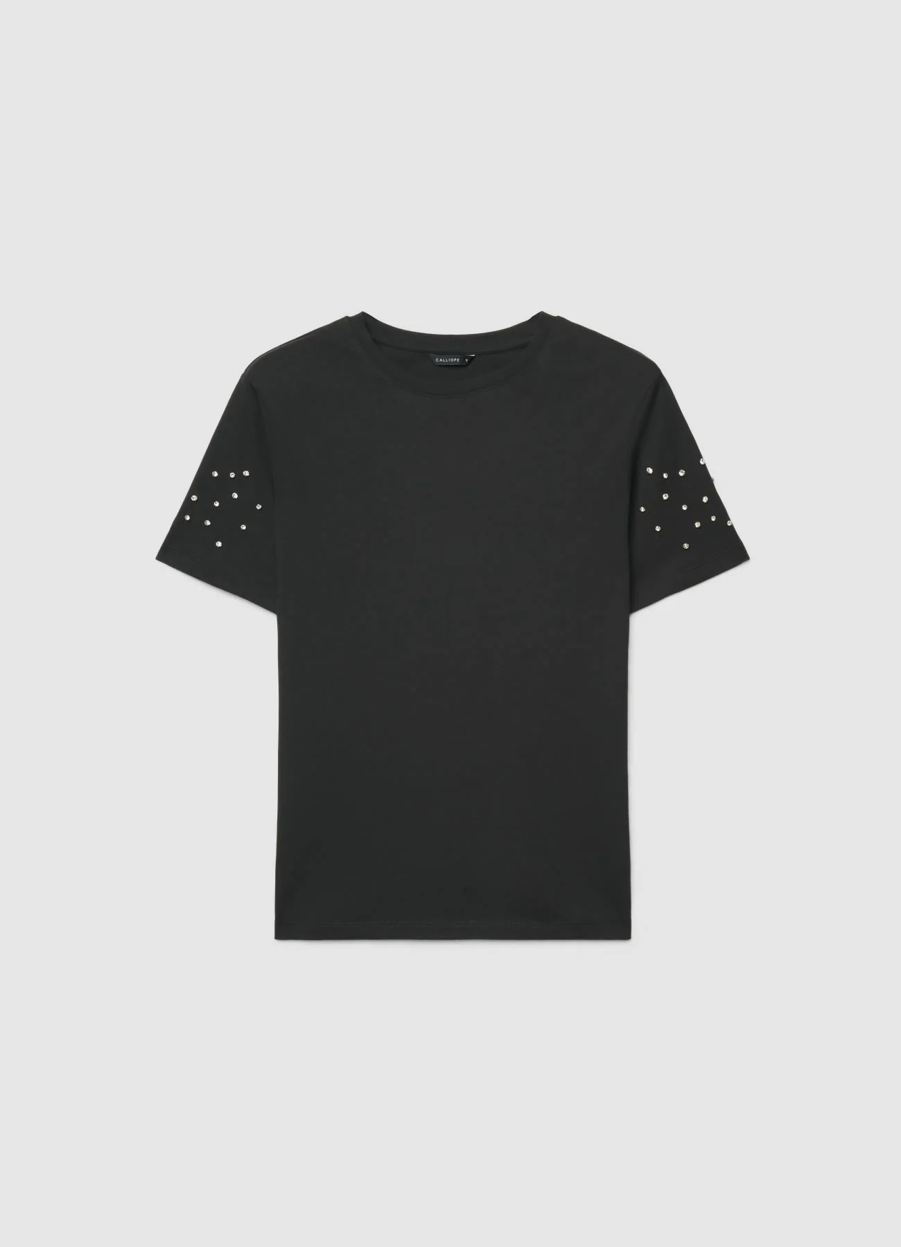T-shirt con maniche strass - Image 5