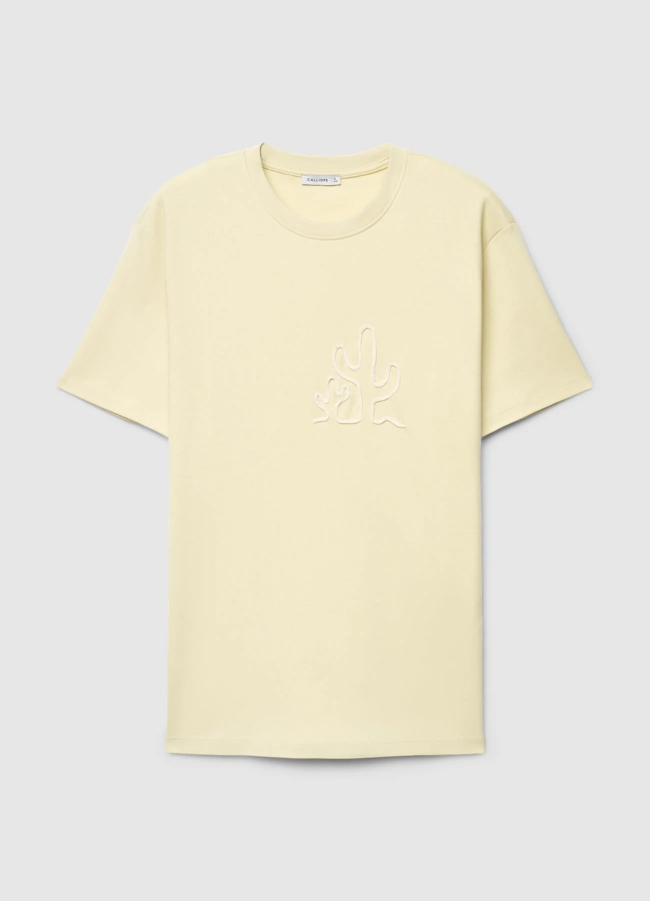 T-shirt con ricamo cactus - Image 4