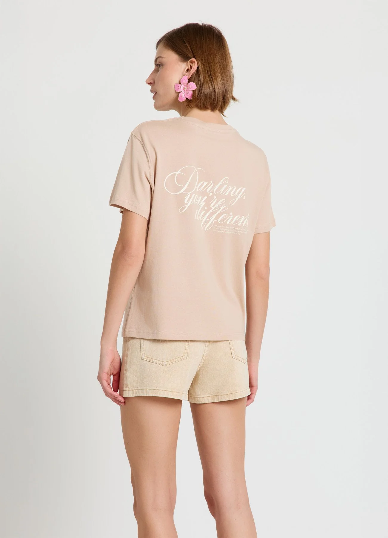 T-shirt con scritta stampata - Image 2