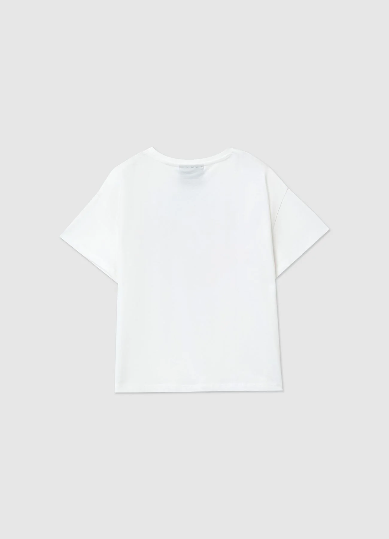 T-shirt con stampa AC DC e borchiette - Image 2