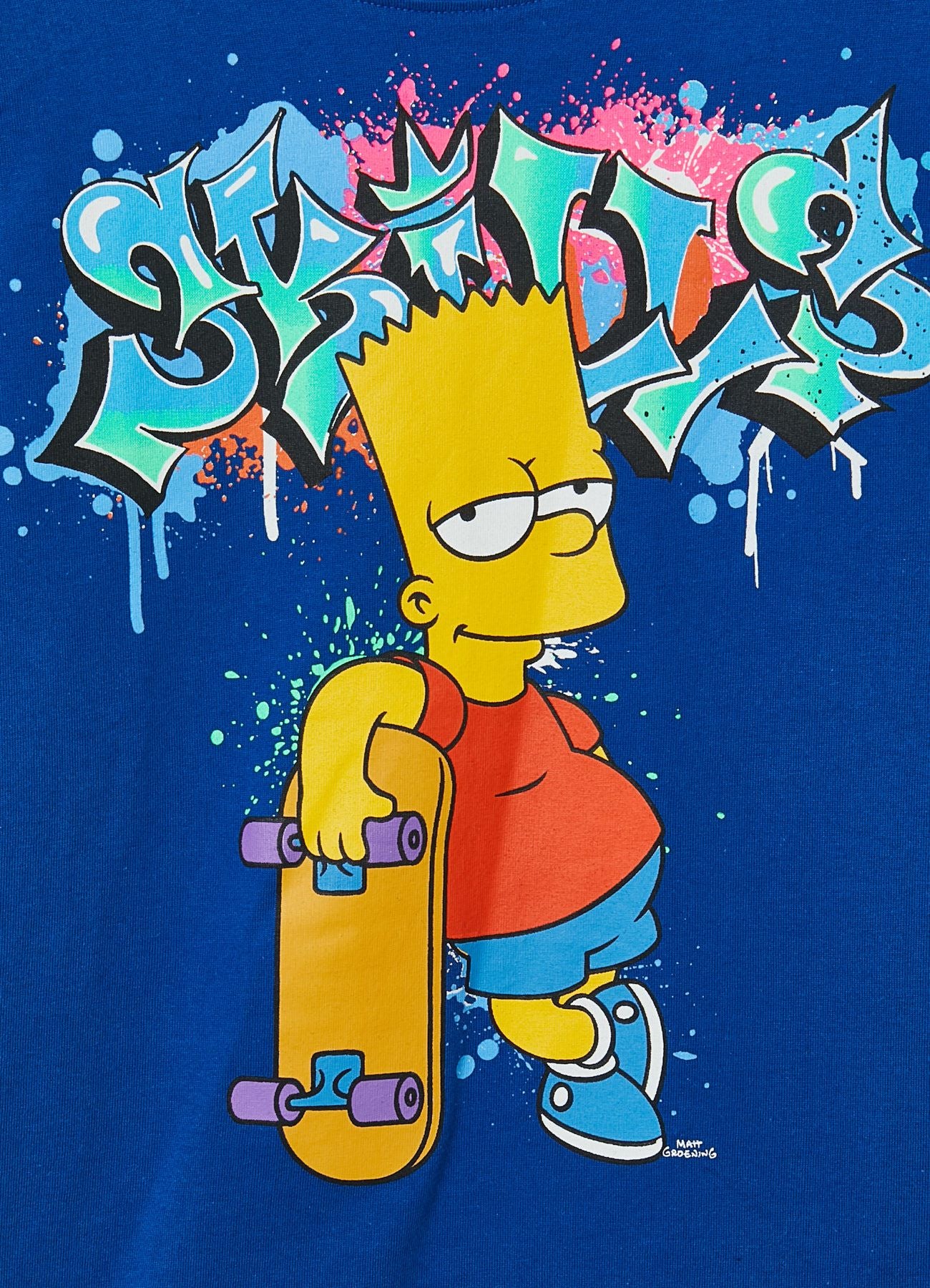 T-shirt con stampa Bart Simpson - Image 5
