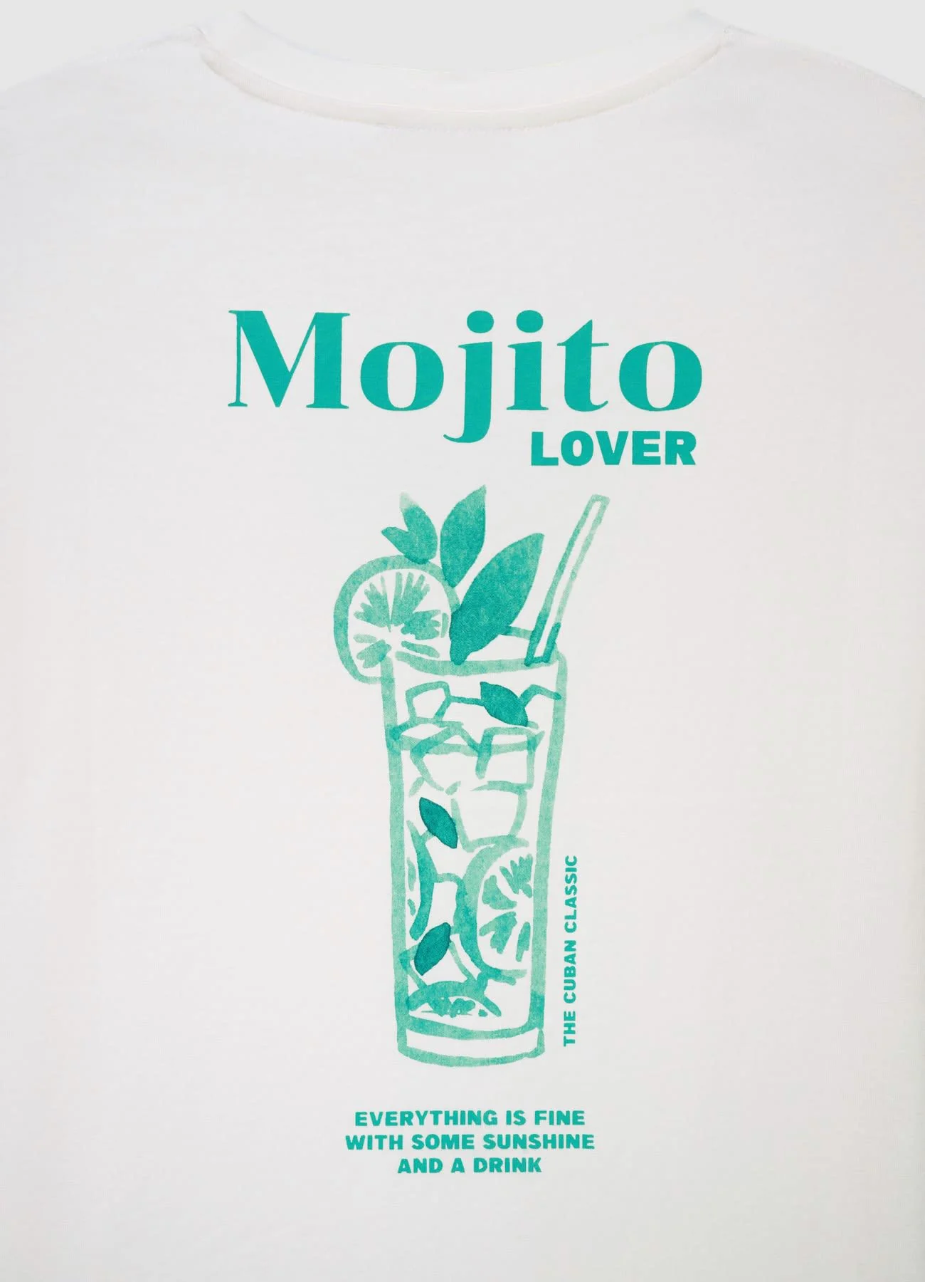 T-shirt con stampa cocktail - Image 5