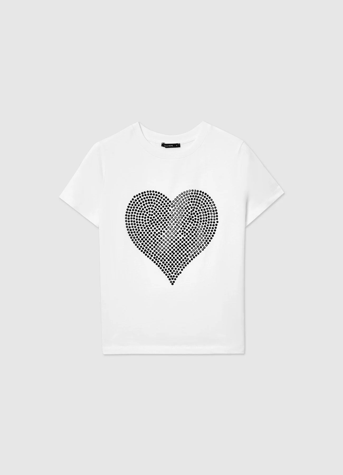 T-shirt con stampa cuore - Image 4