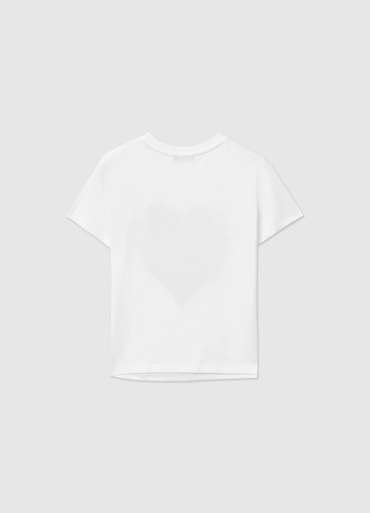 T-shirt con stampa cuore - Image 6