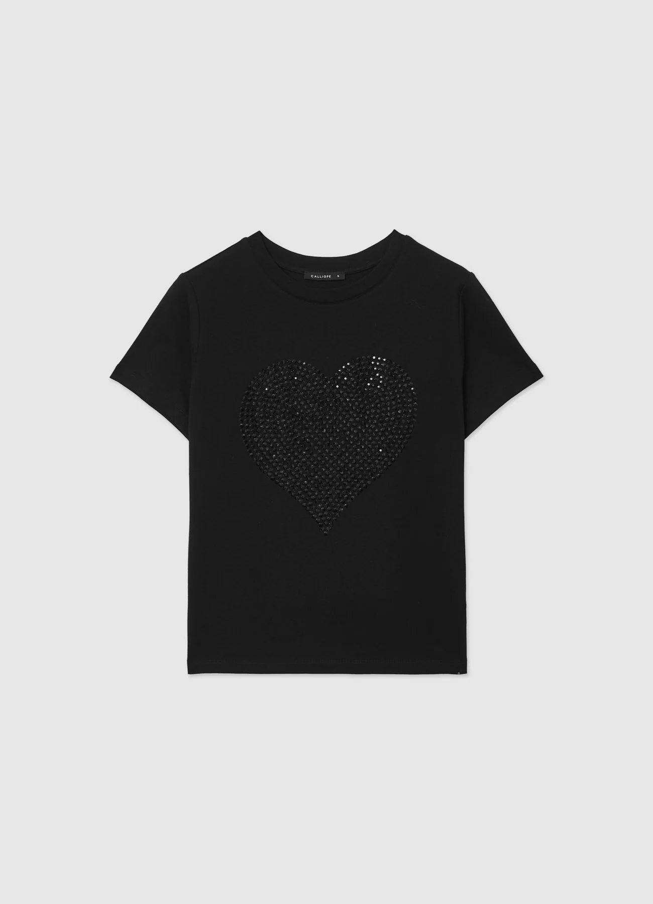 T-shirt con stampa cuore - Image 4