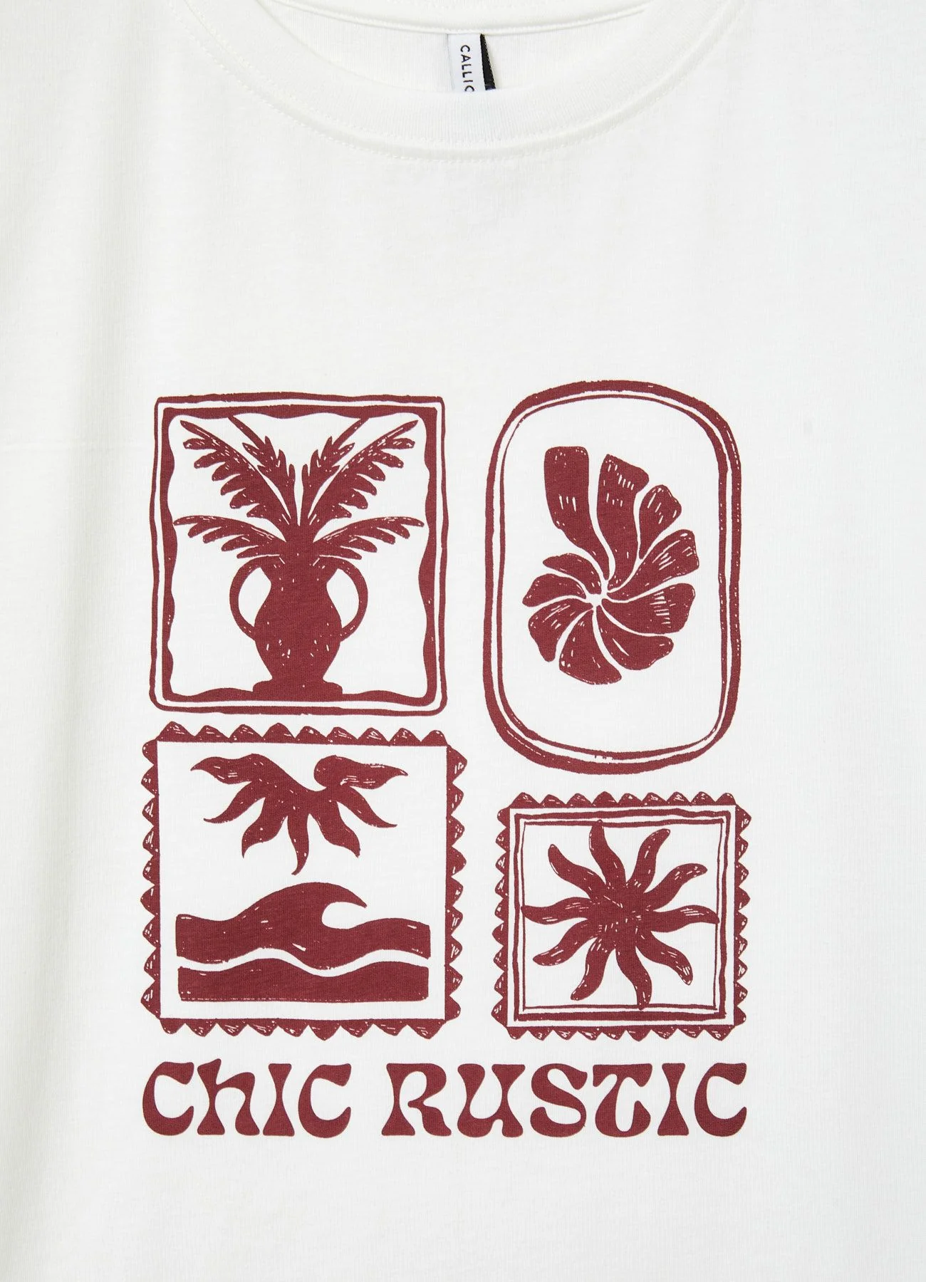 T-shirt con stampa e scritta - Image 4