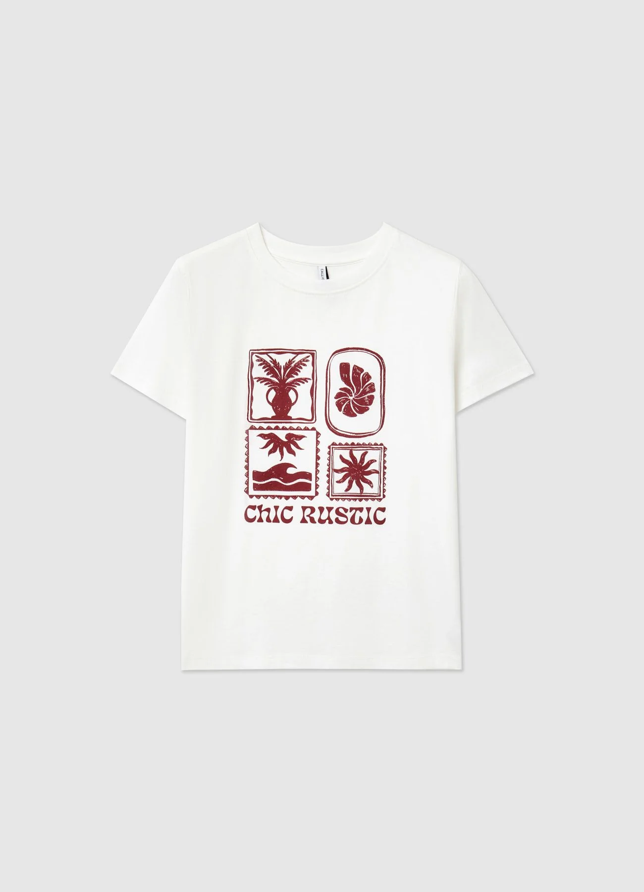 T-shirt con stampa e scritta - Image 6