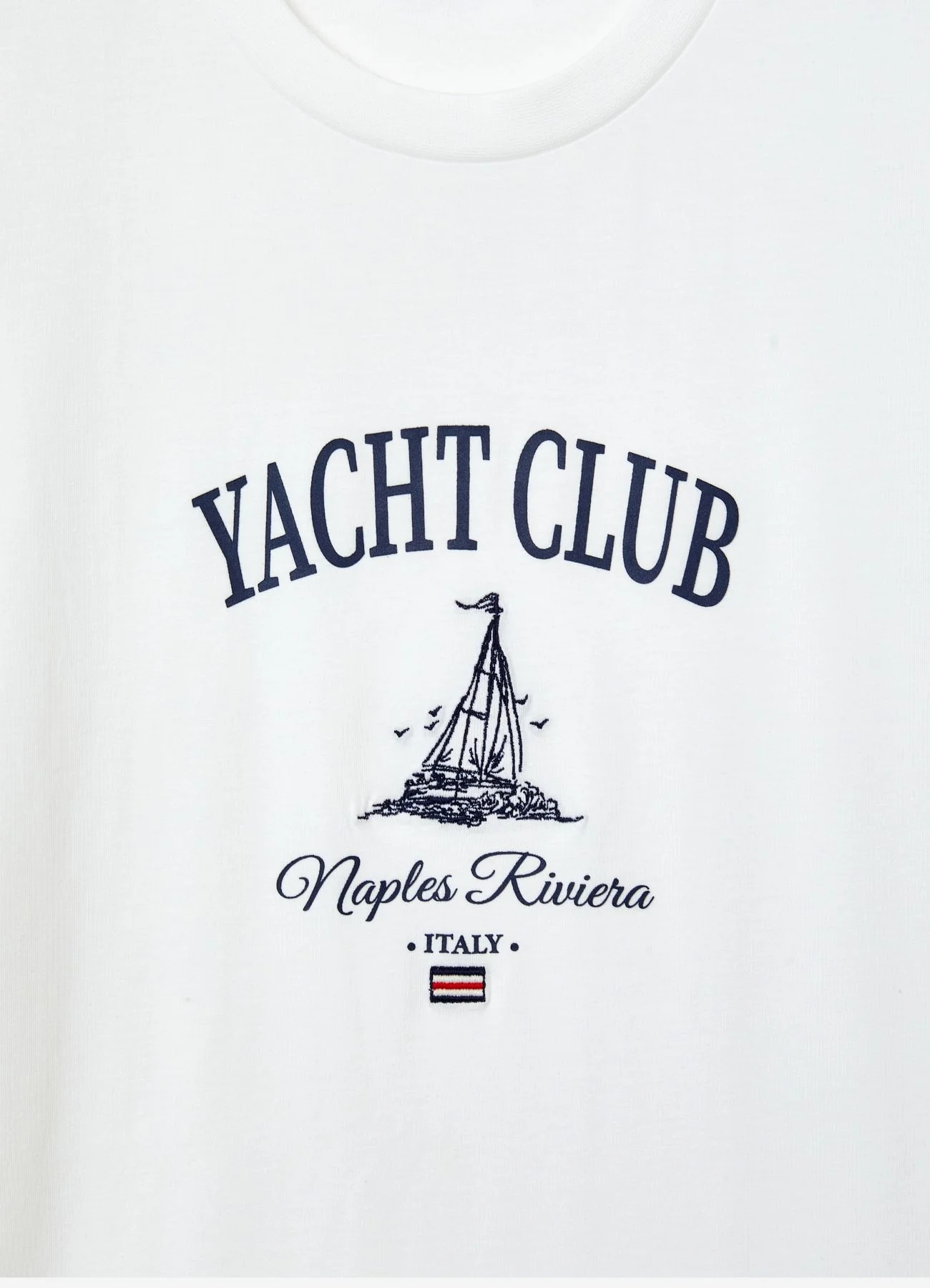 T-shirt con stampa e scritta - Image 4