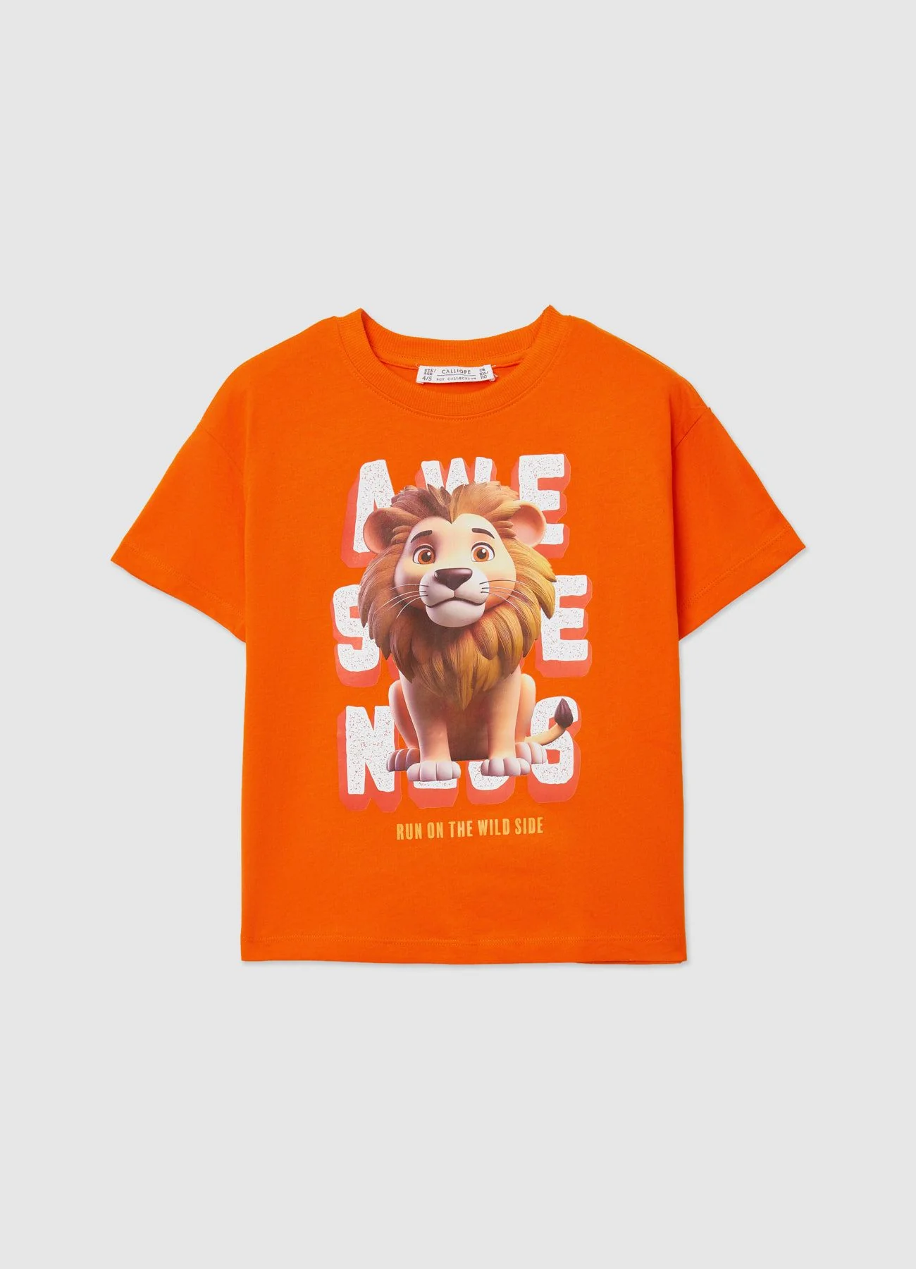 T-shirt con stampa e scritte - Image 5