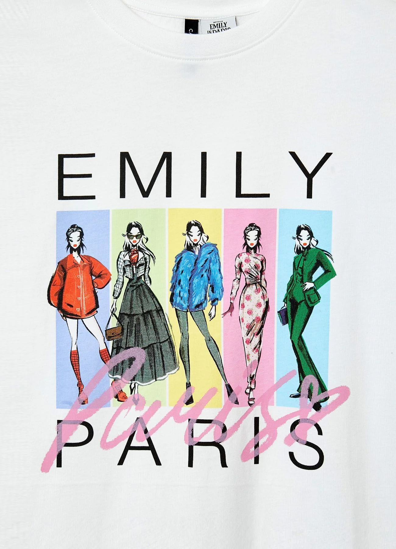 T-shirt con stampa Emily in Paris - Image 5