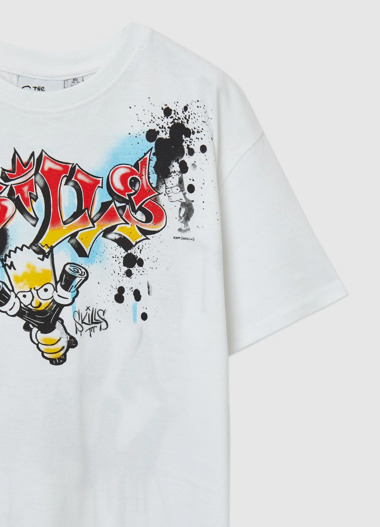 T-shirt con stampa graffiti - Image 2