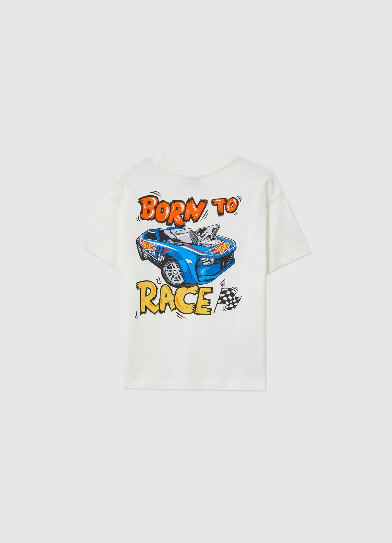 T-shirt con stampa Hot Wheels