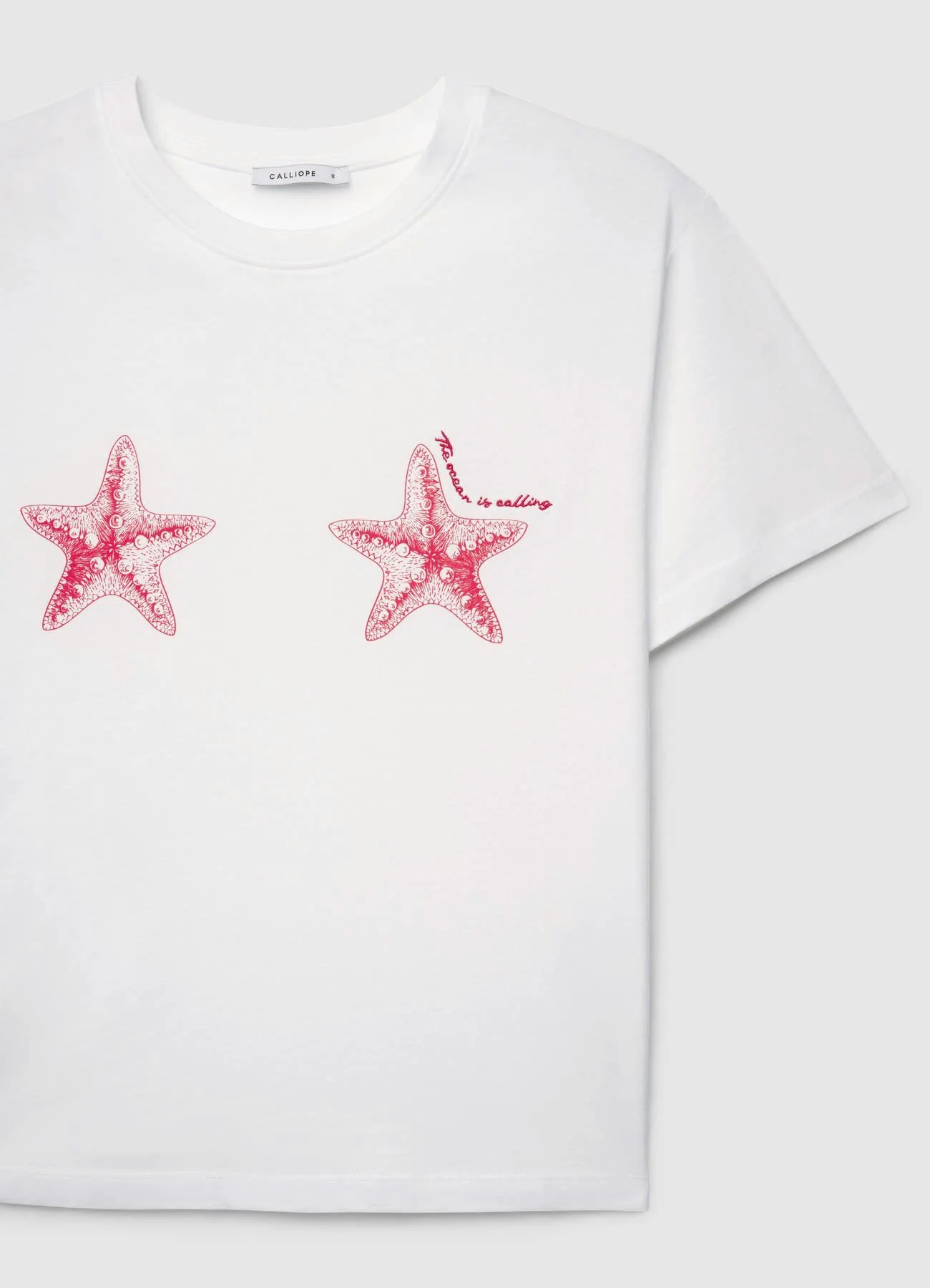 T-shirt con stampa mare - Image 4