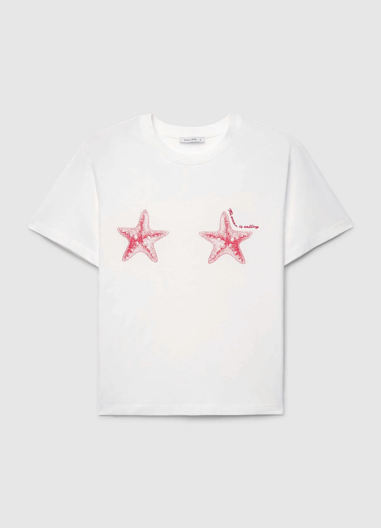 T-shirt con stampa mare - Image 5