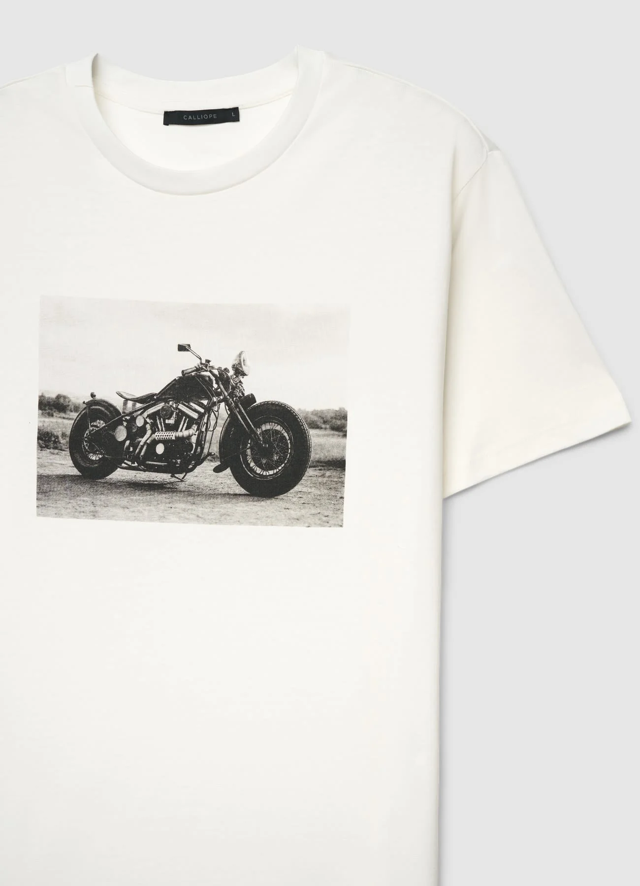 T-shirt con stampa moto - Image 4