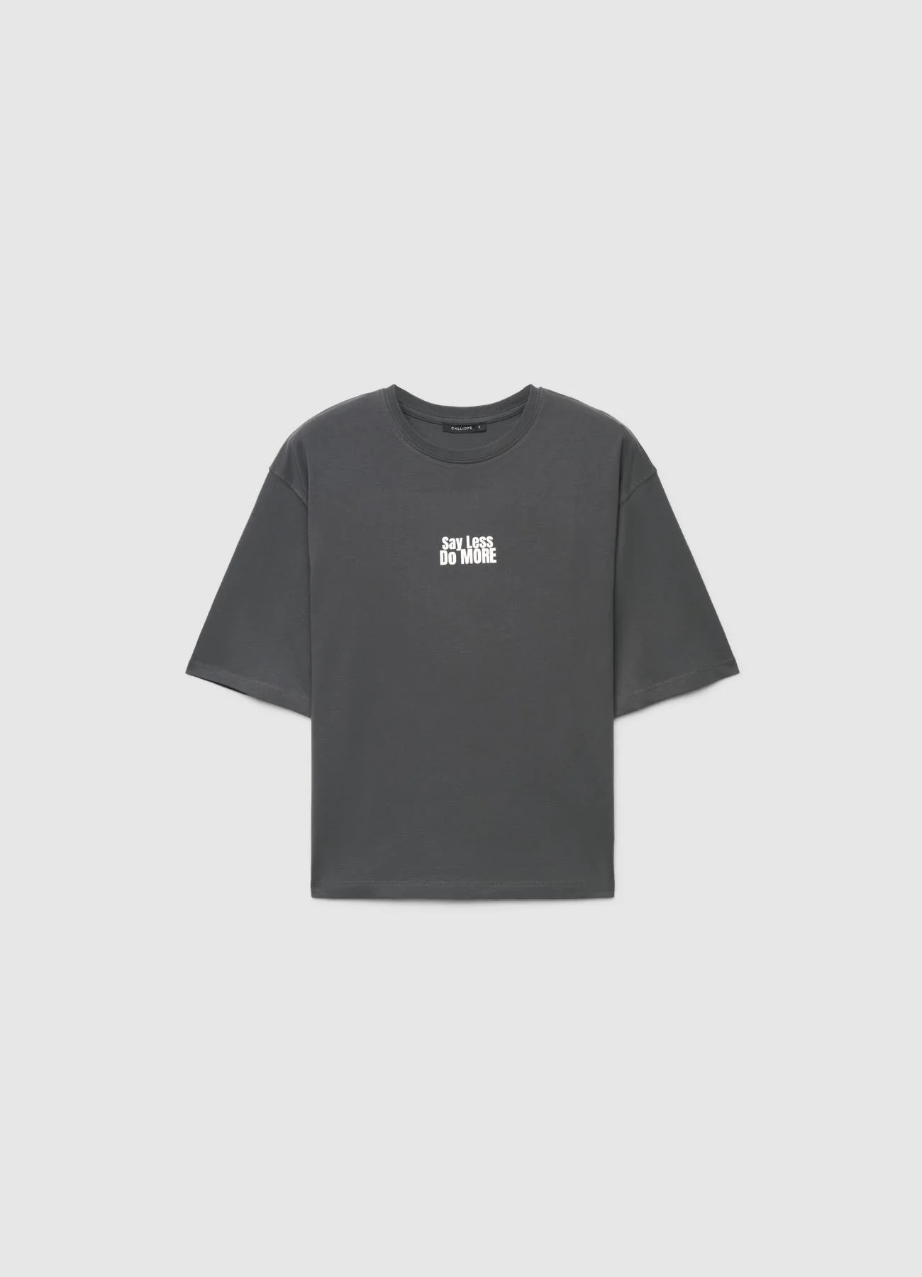 T-shirt con stampa scritta