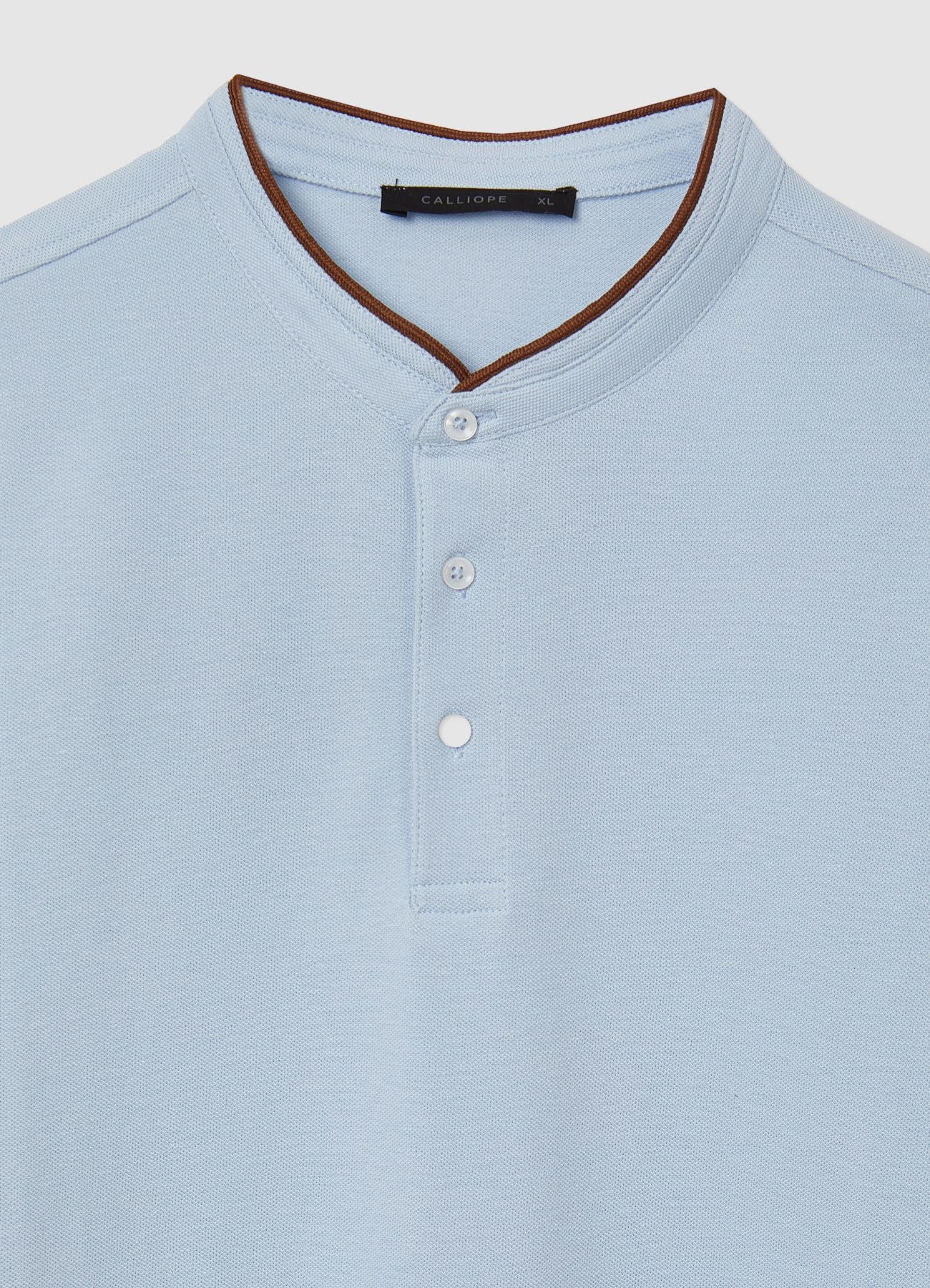 T-shirt coreana tinta unita - Image 7