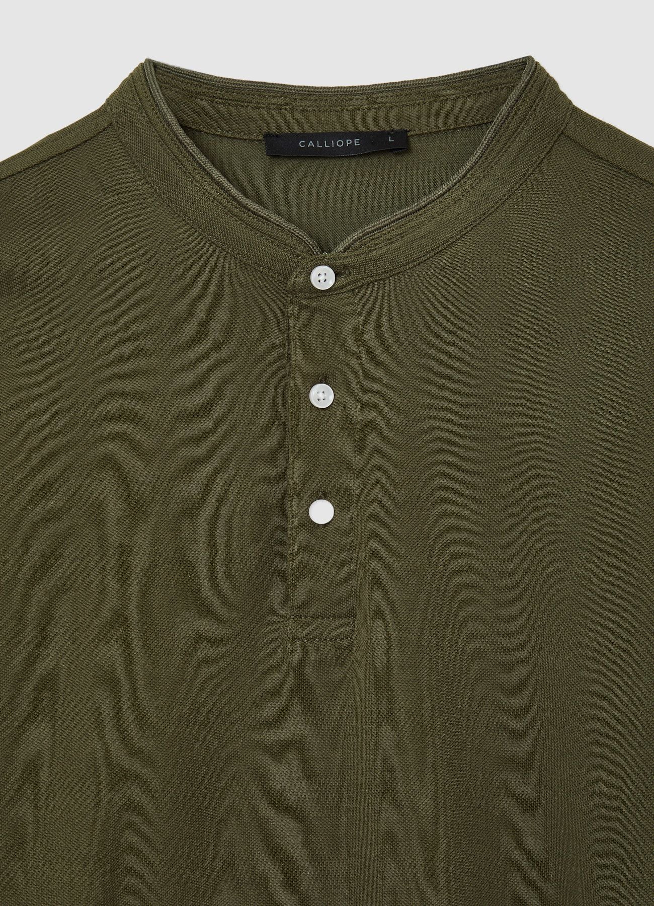 T-shirt coreana tinta unita - Image 6