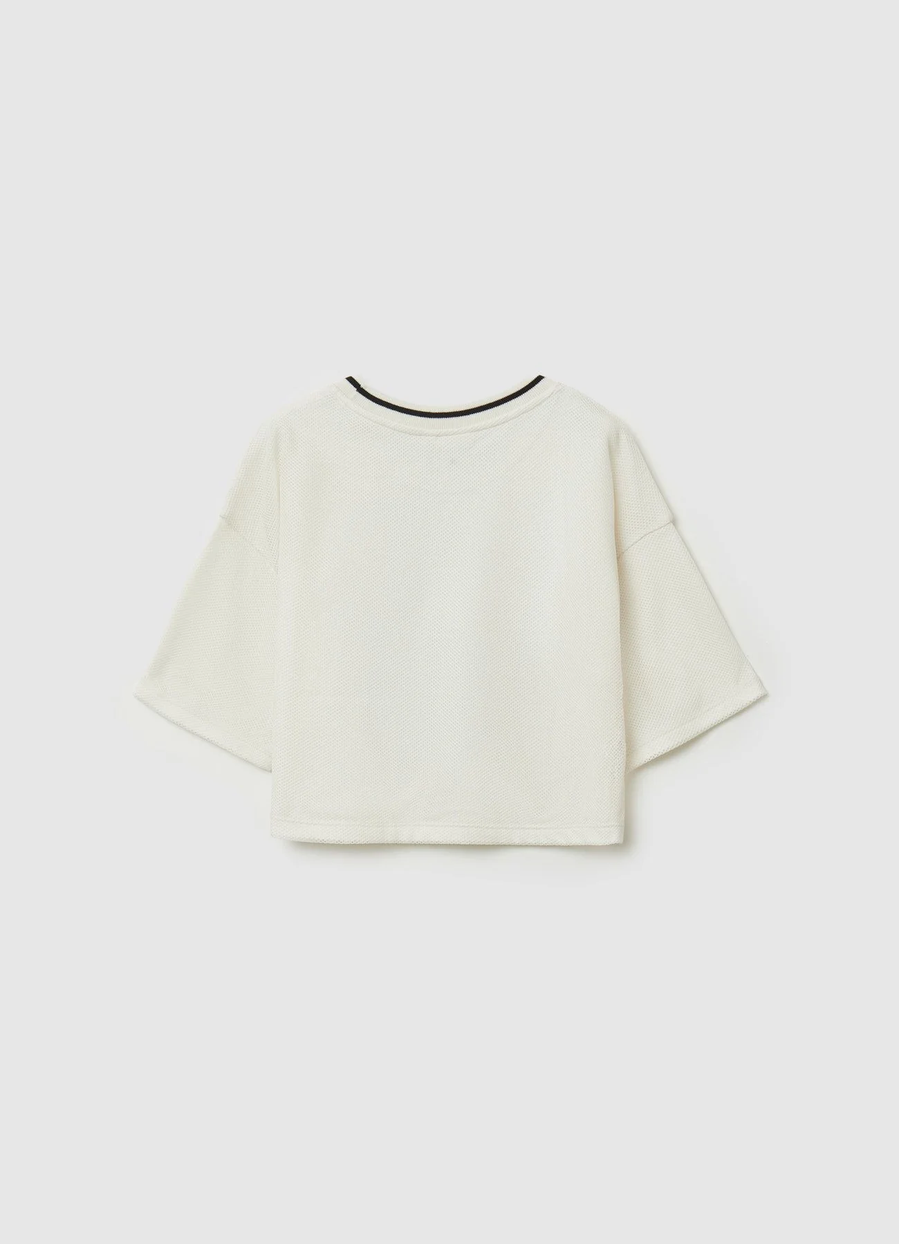 T-shirt crop con stampa numero - Image 3