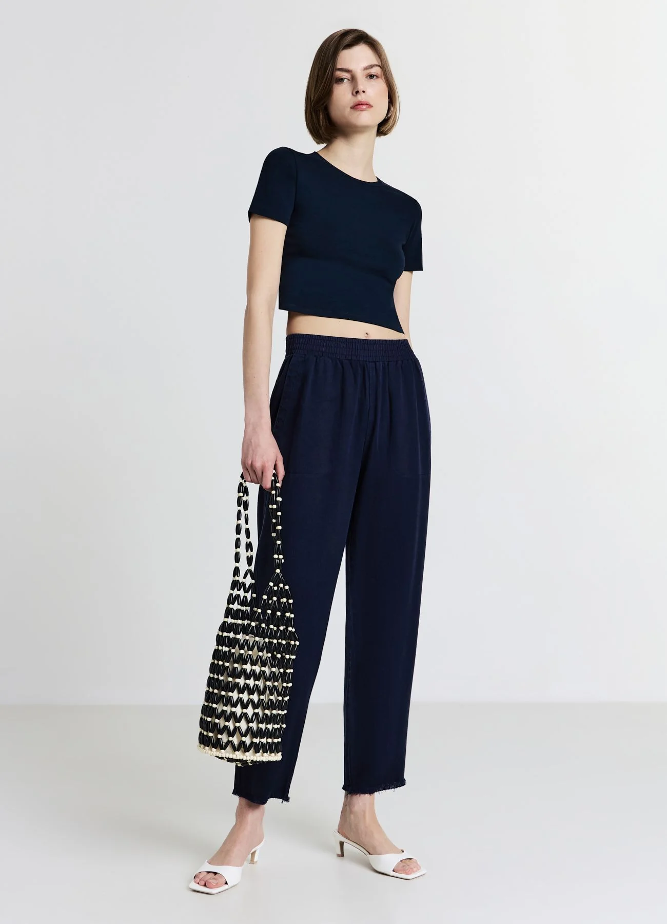 T-shirt crop cotone - Image 3