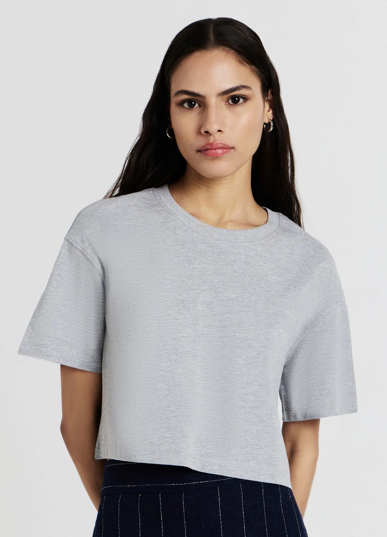T-shirt crop cotone - Image 3
