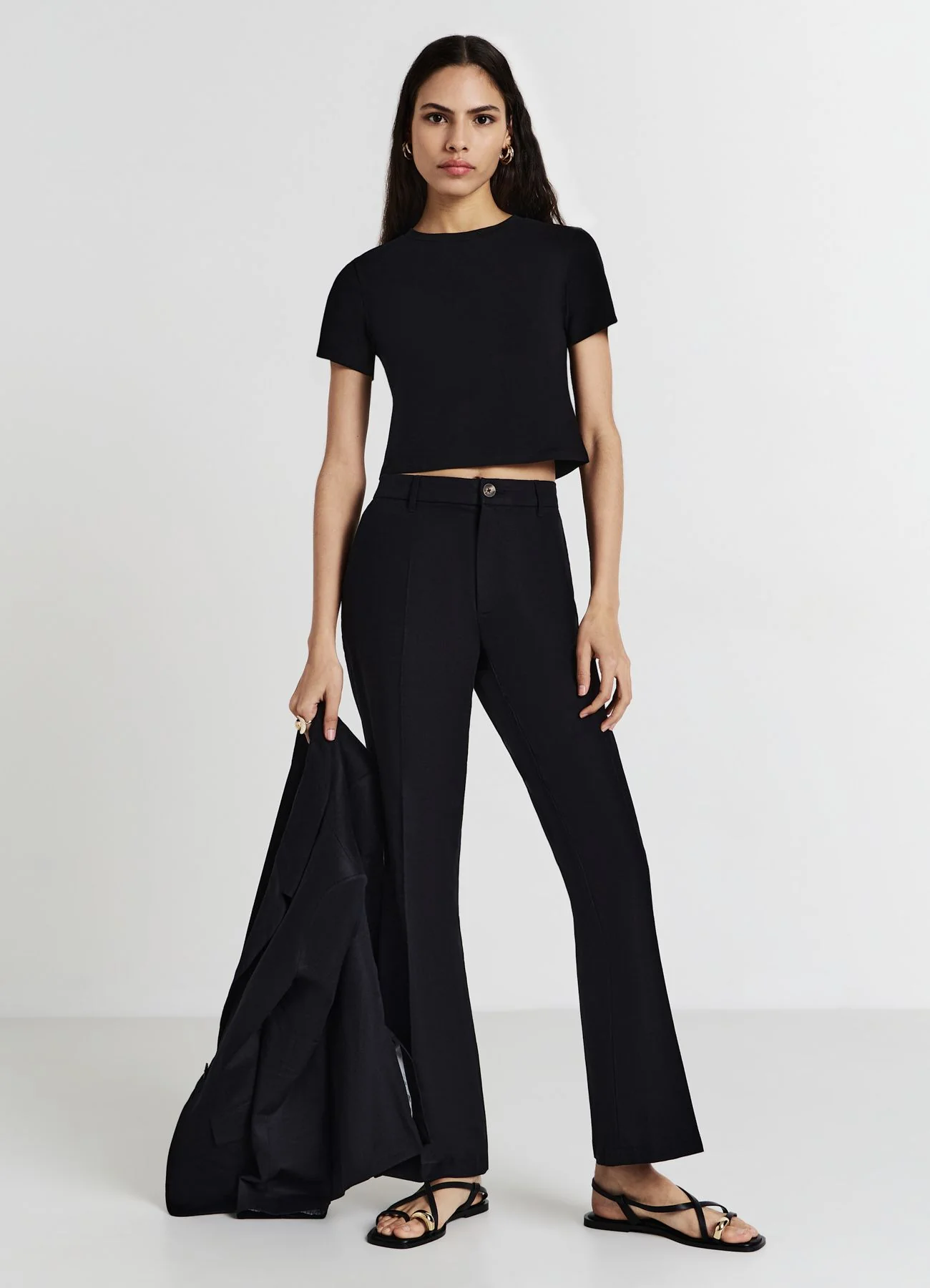 T-shirt crop cotone - Image 2