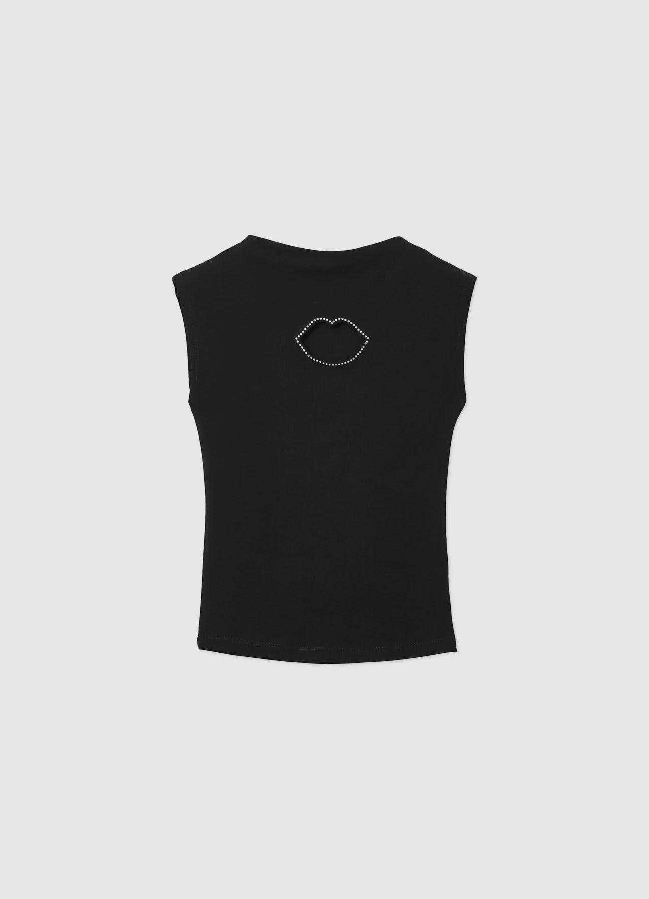 T-shirt cut out strass - Image 6