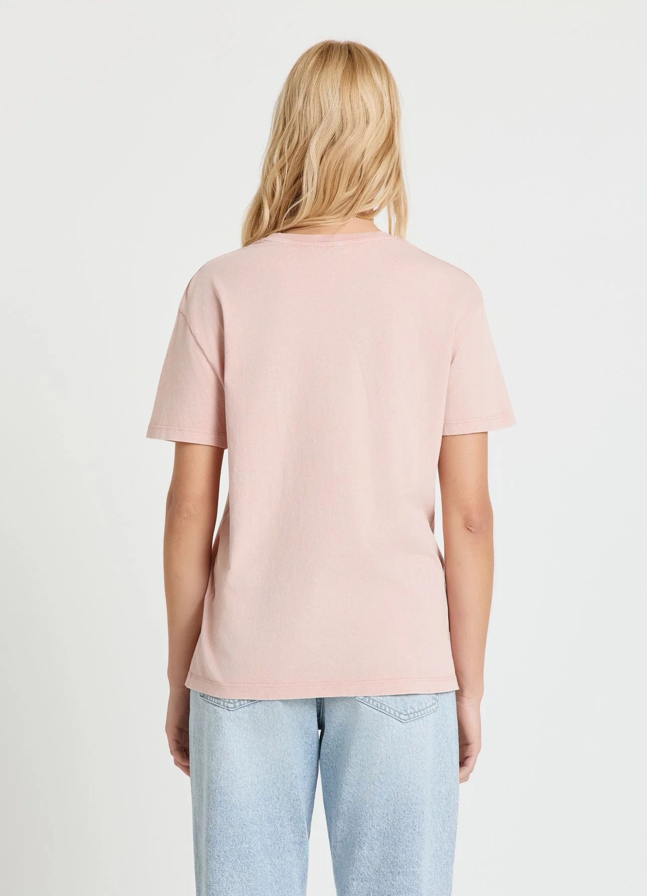 T-shirt effetto slavato con strass - Image 3