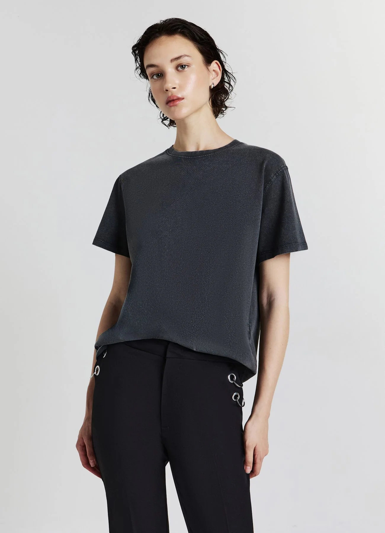 T-shirt effetto slavato - Image 2