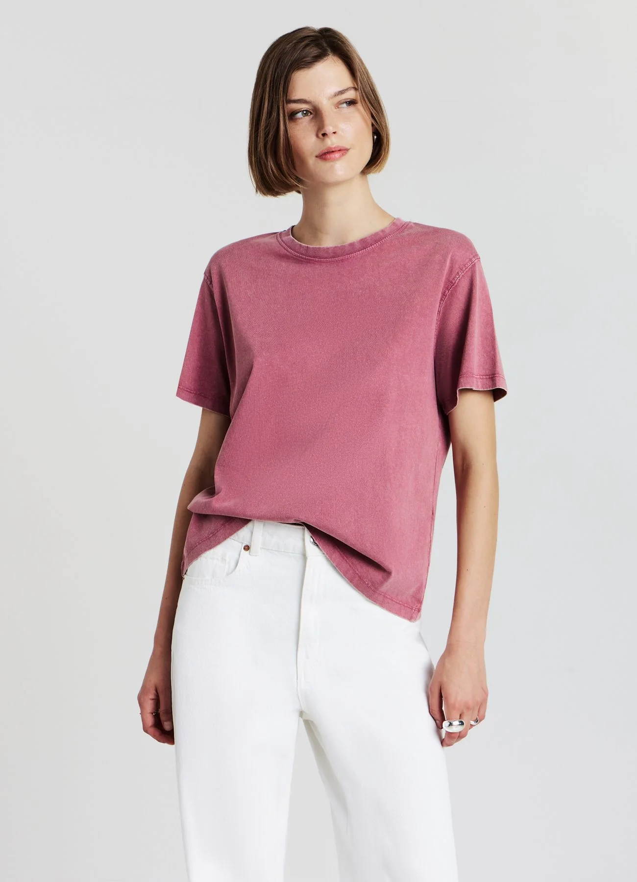 T-shirt effetto slavato - Image 2