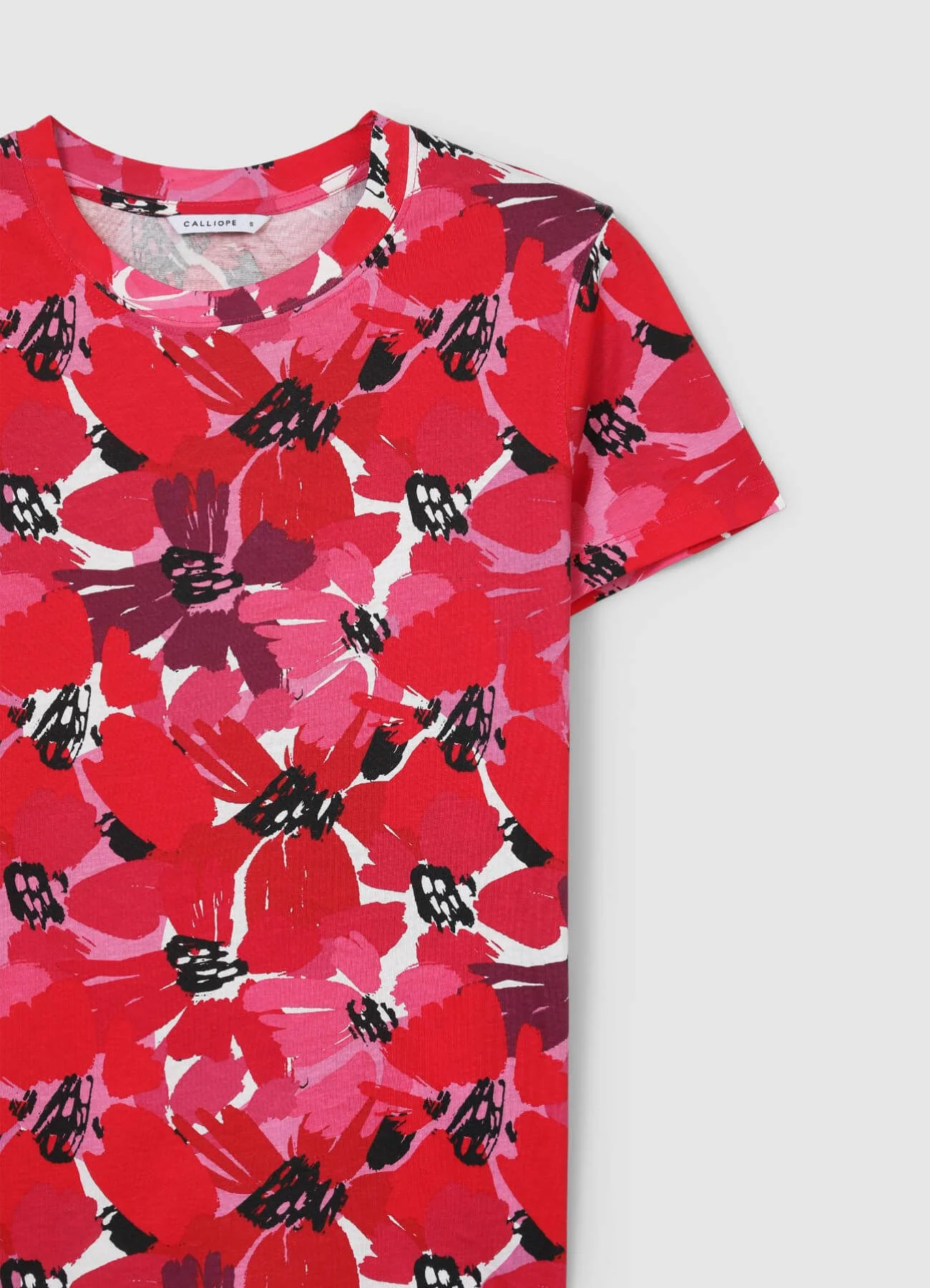 T-shirt fantasia fiori all over - Image 4