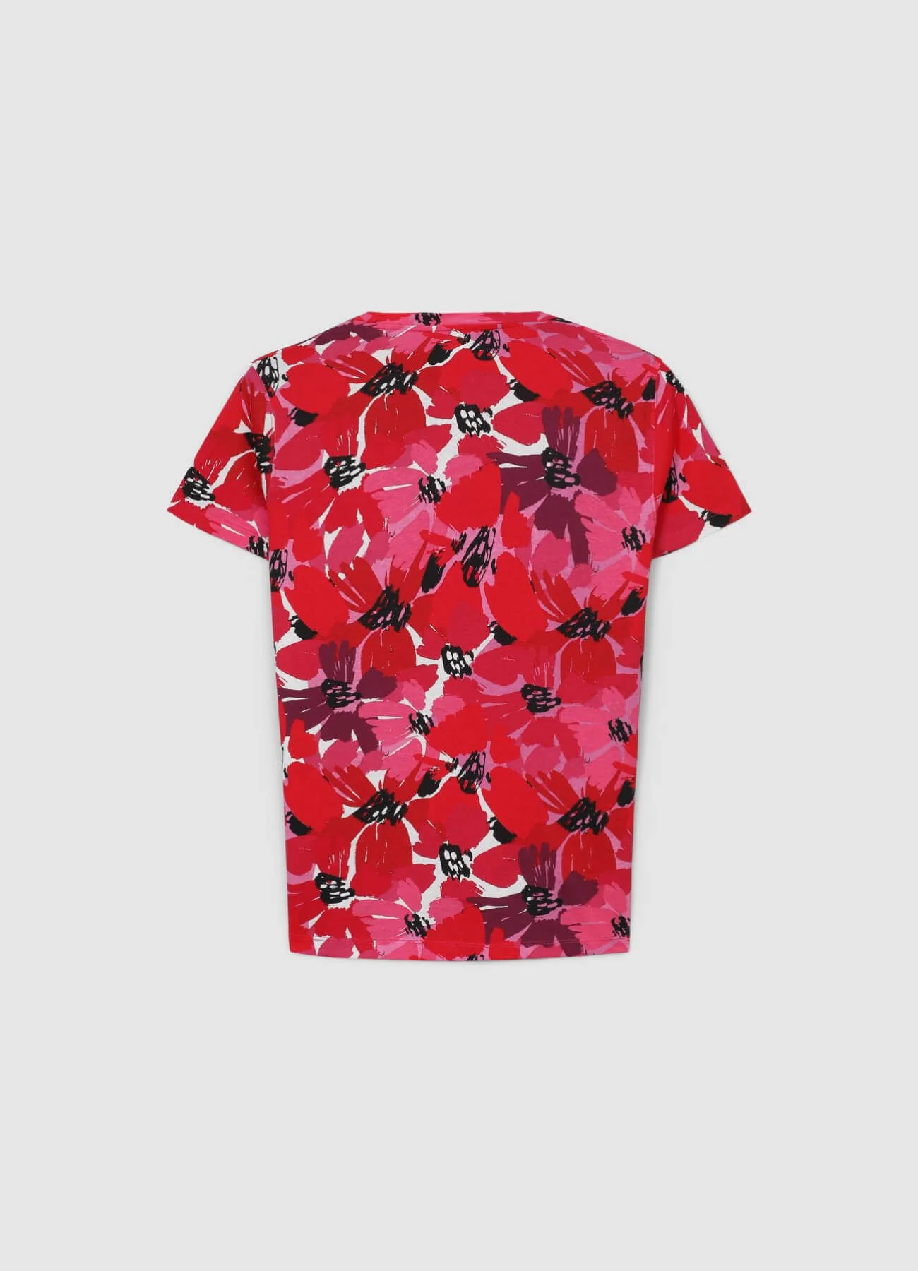 T-shirt fantasia fiori all over - Image 5