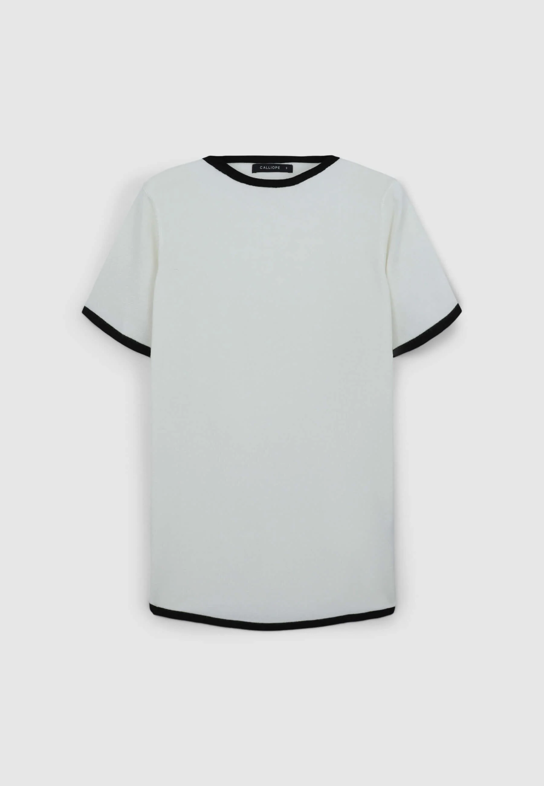 T-shirt finiture a contrasto - Image 4