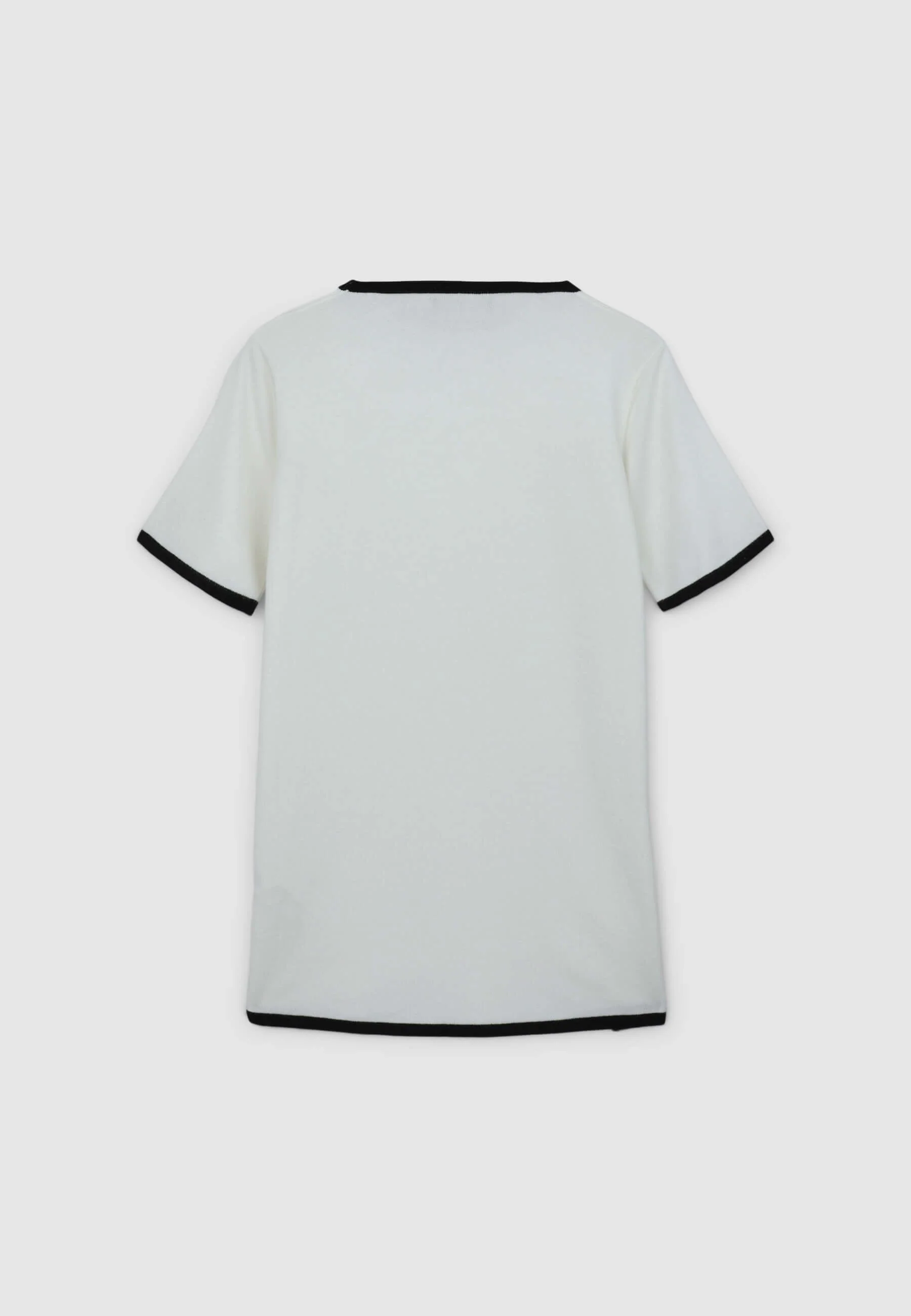 T-shirt finiture a contrasto - Image 5