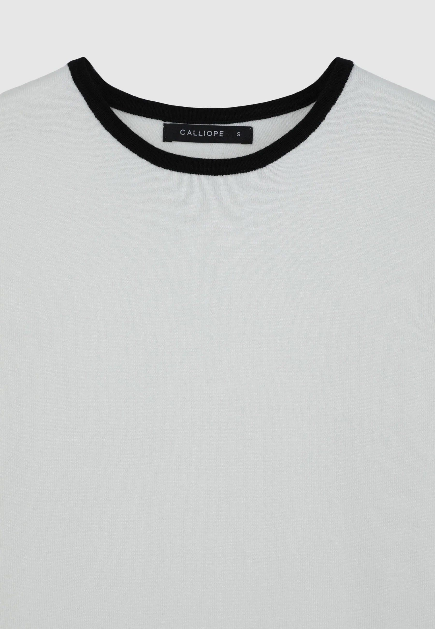 T-shirt finiture a contrasto - Image 6