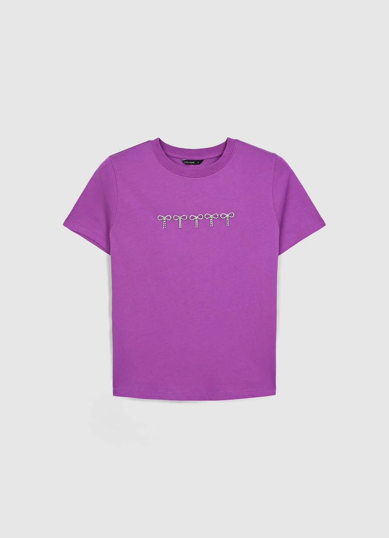 T-shirt fiocchi strass - Image 6