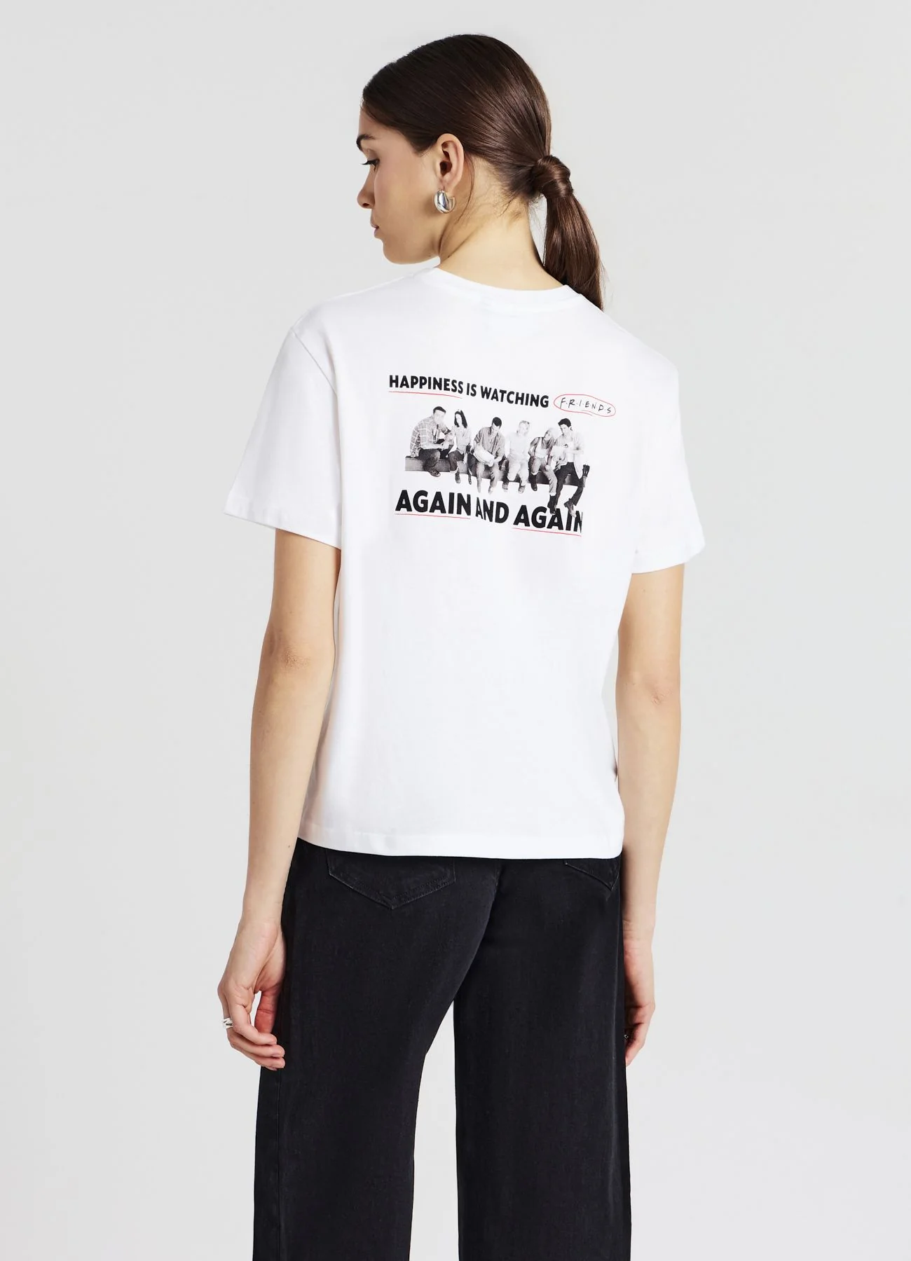 T-shirt Friends fronte/retro