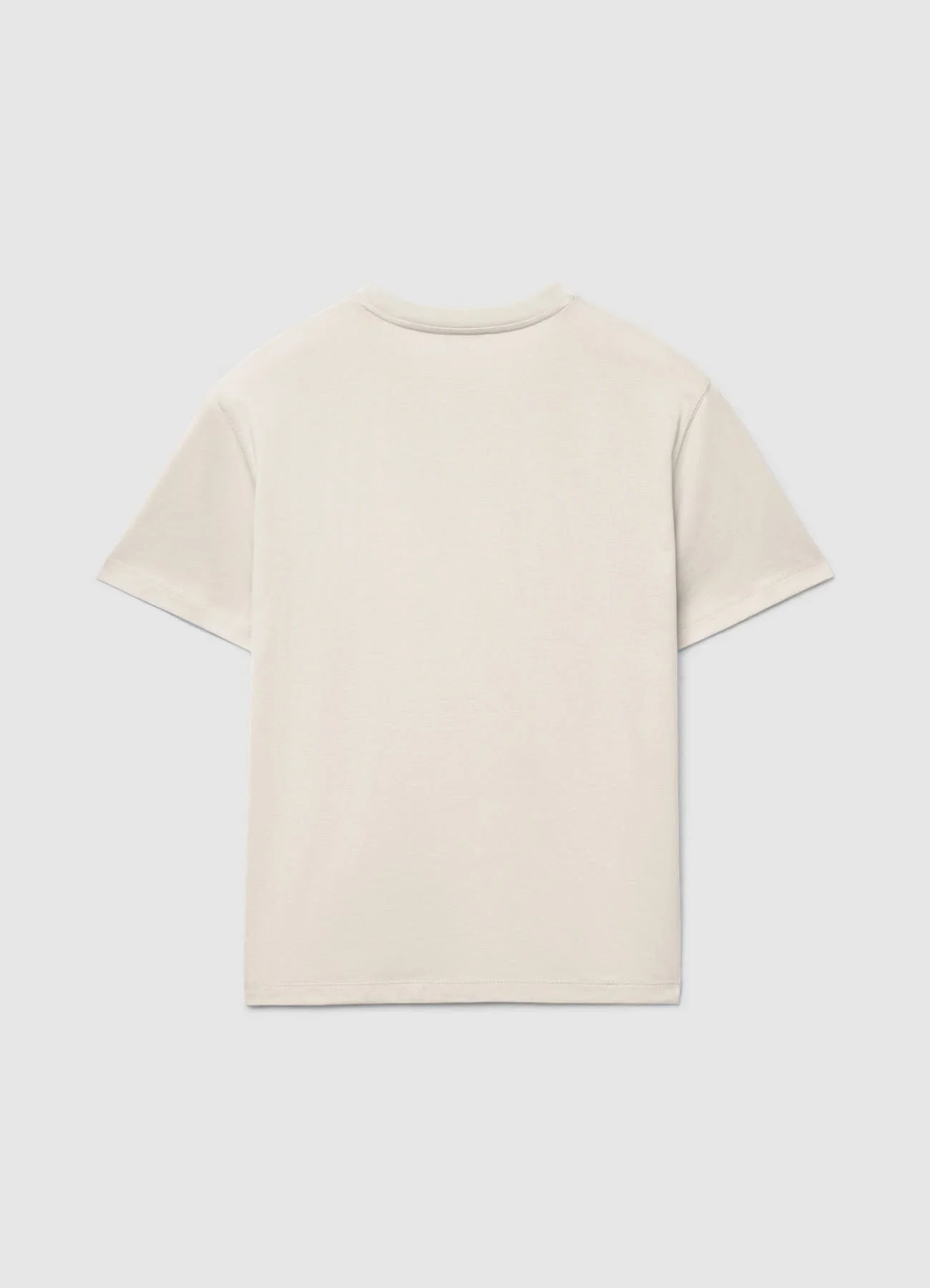 T-shirt girocollo a tinta unita - Image 4