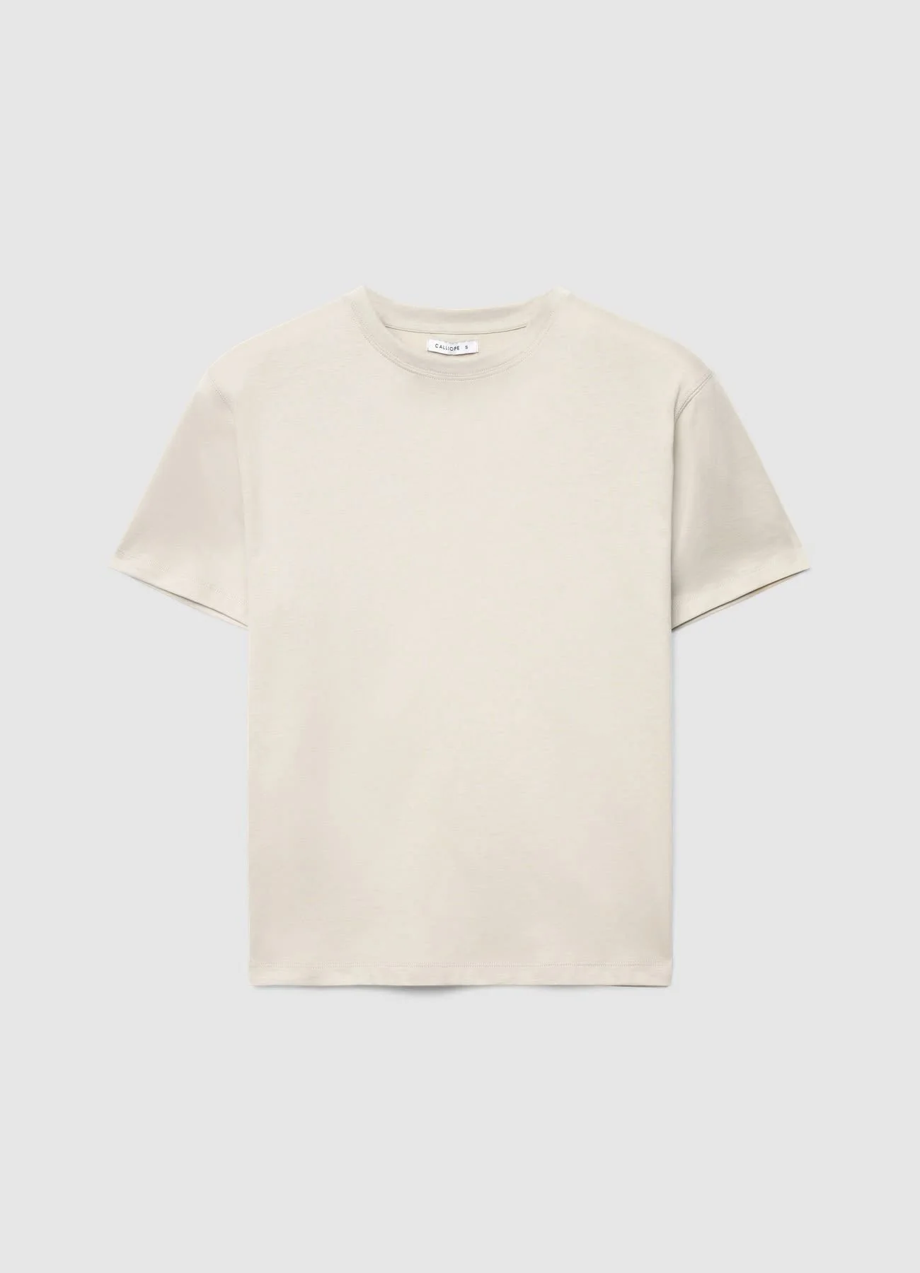 T-shirt girocollo a tinta unita - Image 6
