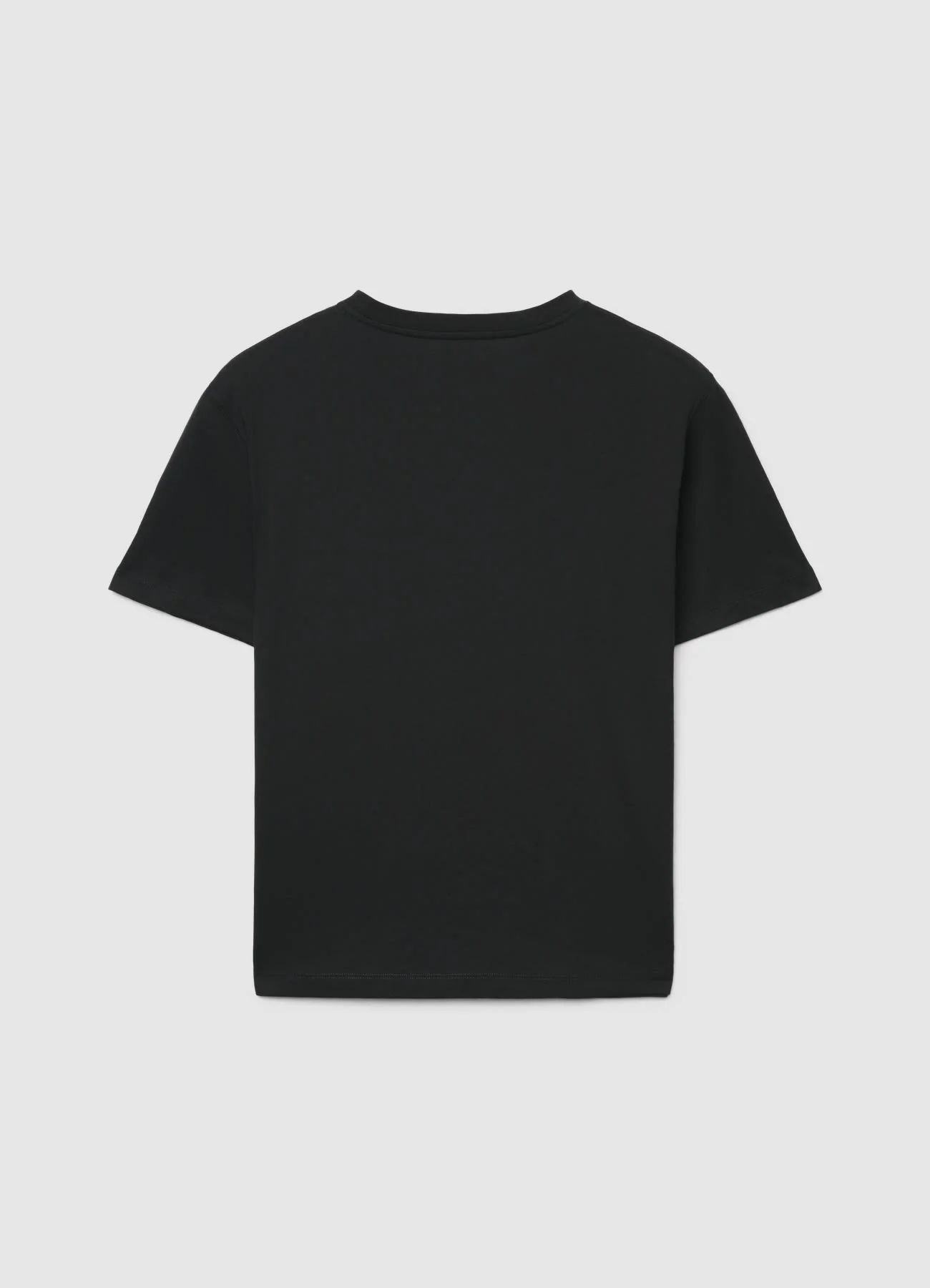 T-shirt girocollo a tinta unita - Image 6