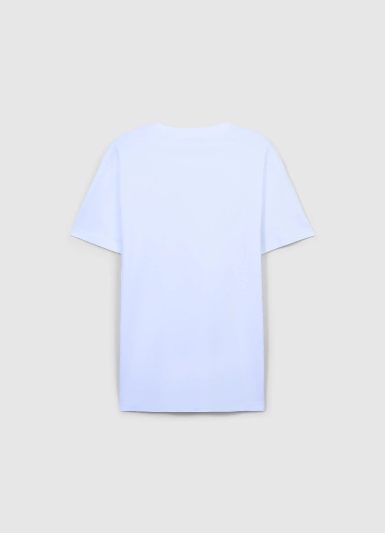 T-shirt girocollo in cotone - Image 4