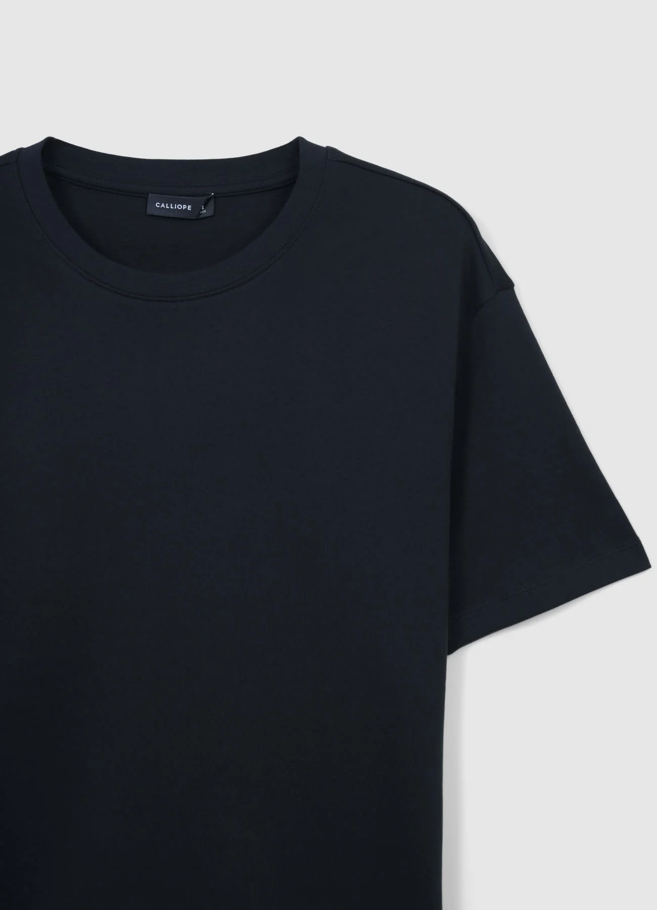 T-shirt girocollo in cotone - Image 4