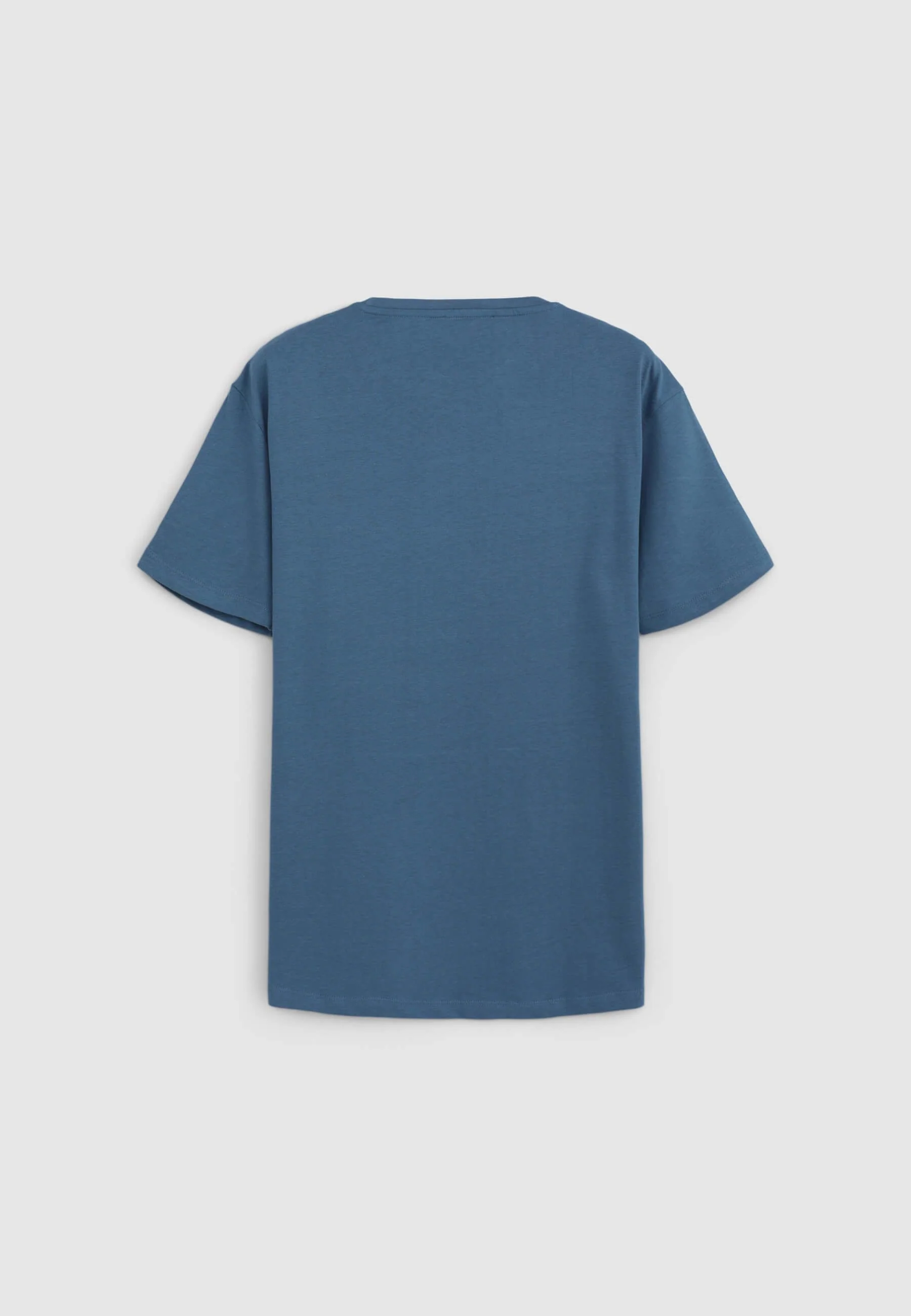 T-shirt girocollo tinta unita - Image 6