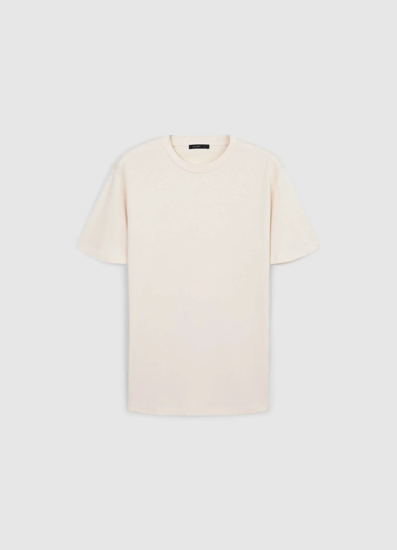 T-shirt girocollo tinta unita - Image 5