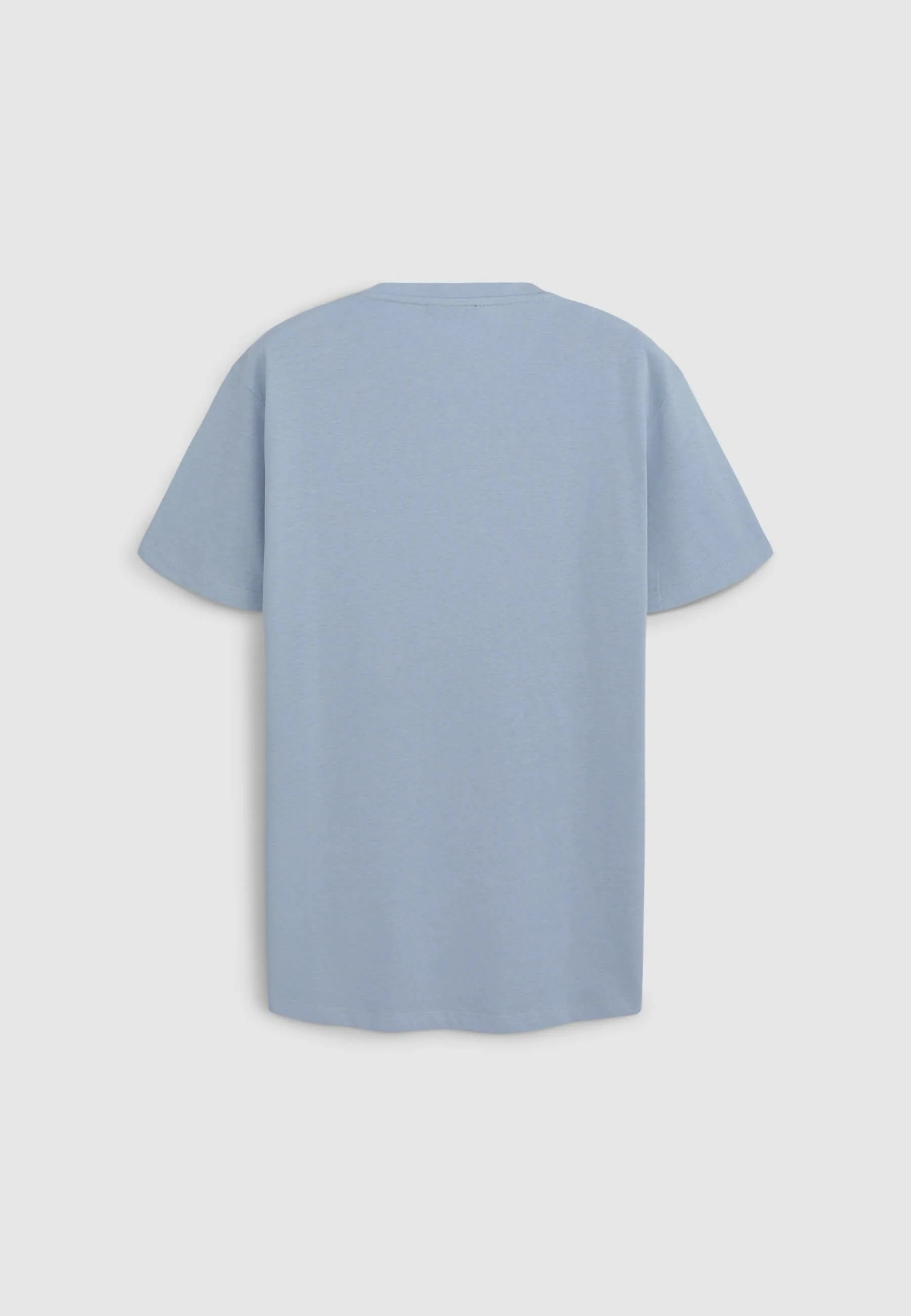 T-shirt girocollo tinta unita - Image 5