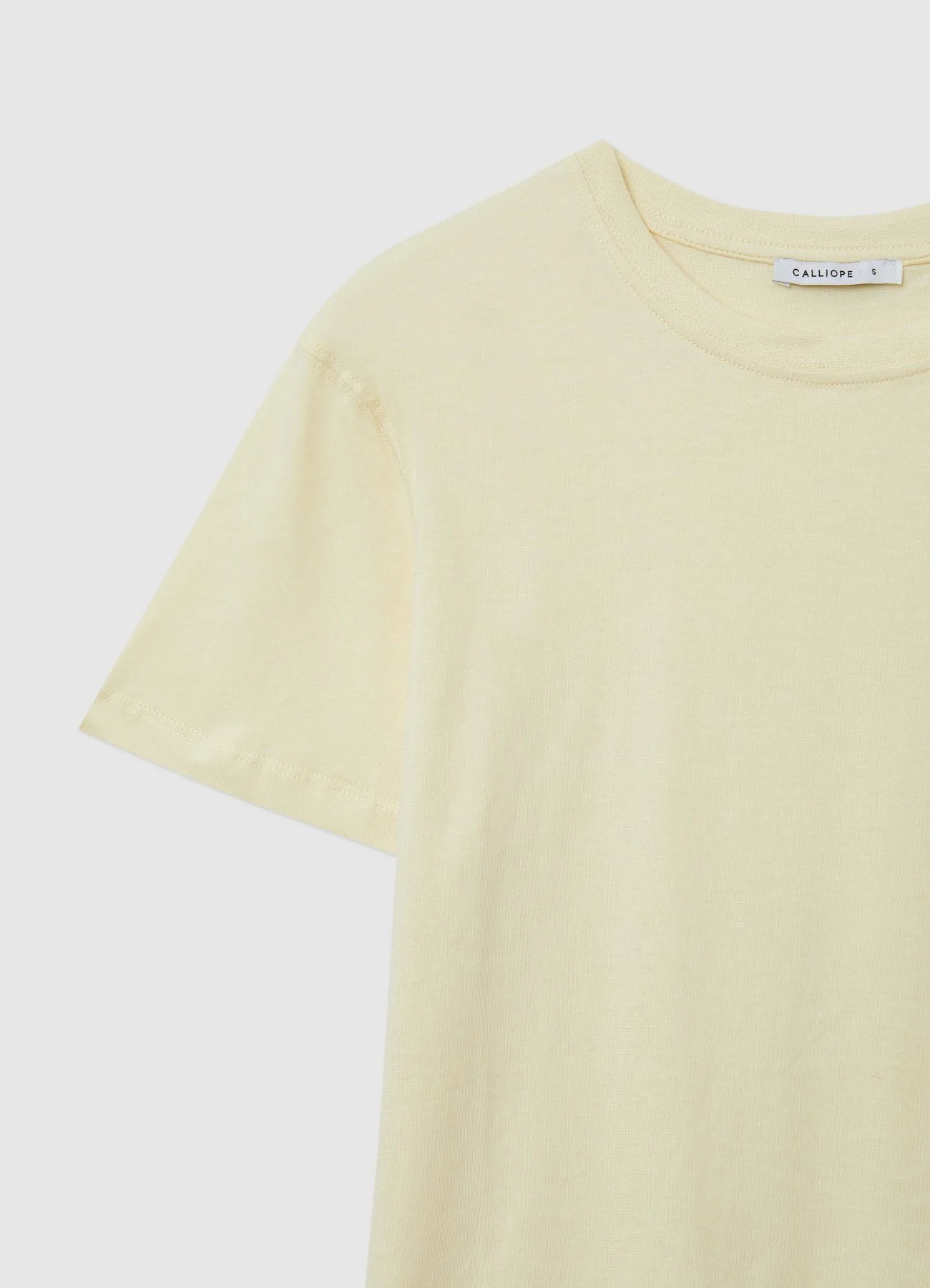 T-shirt girocollo tinta unita - Image 6