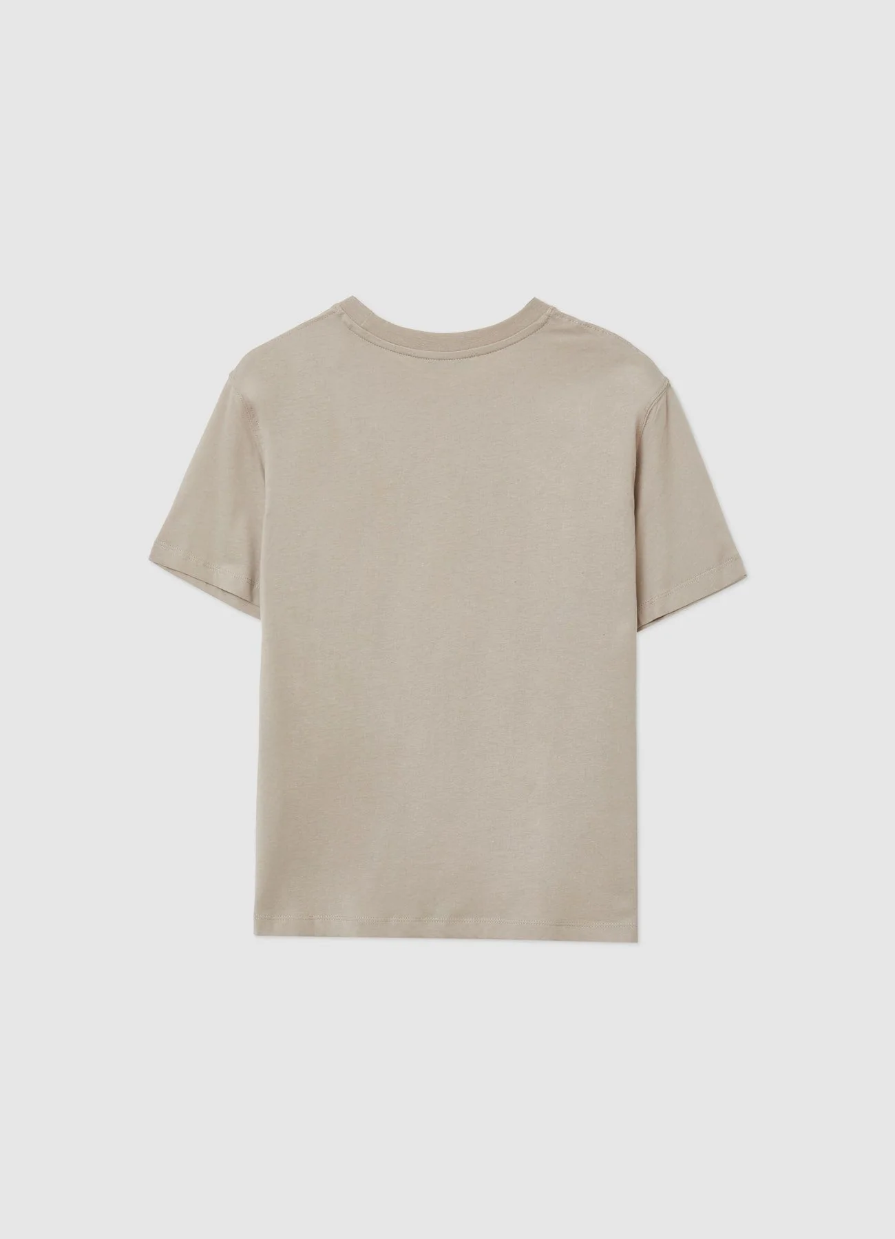 T-shirt girocollo tinta unita - Image 4