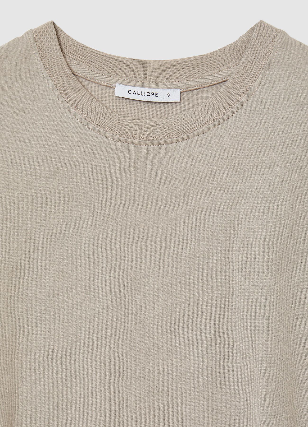 T-shirt girocollo tinta unita - Image 5