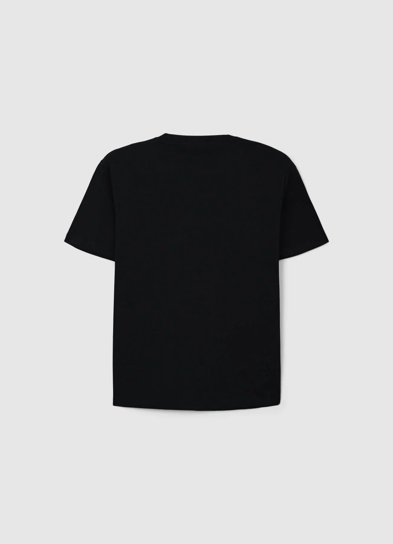 T-shirt girocollo tinta unita - Image 3