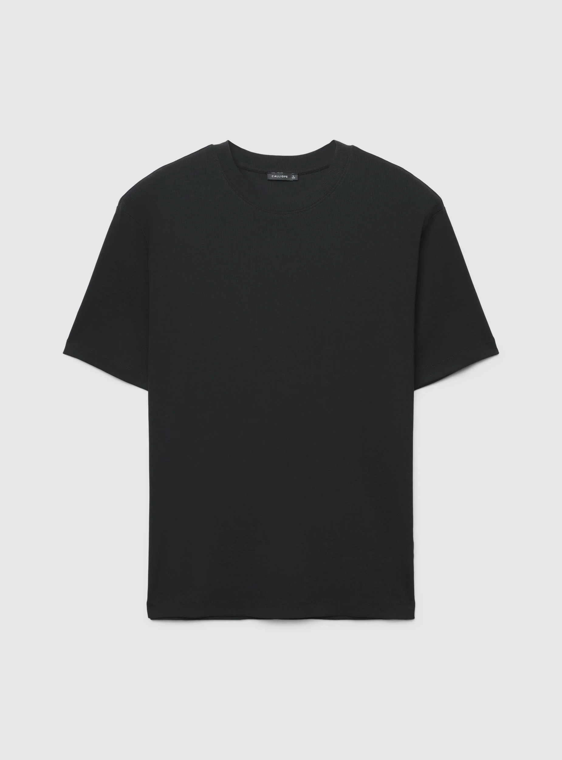 T-shirt in costina relaxed fit - Image 5